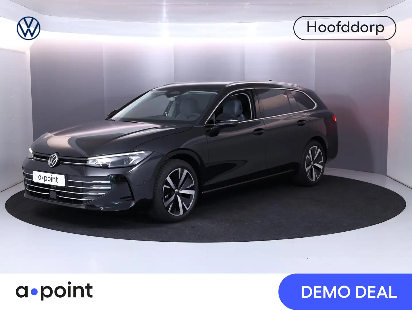 Volkswagen Passat Variant 1.5 eTSI Business 150pk DSG| Navi| 18'LM-velgen| C Zwart - 1
