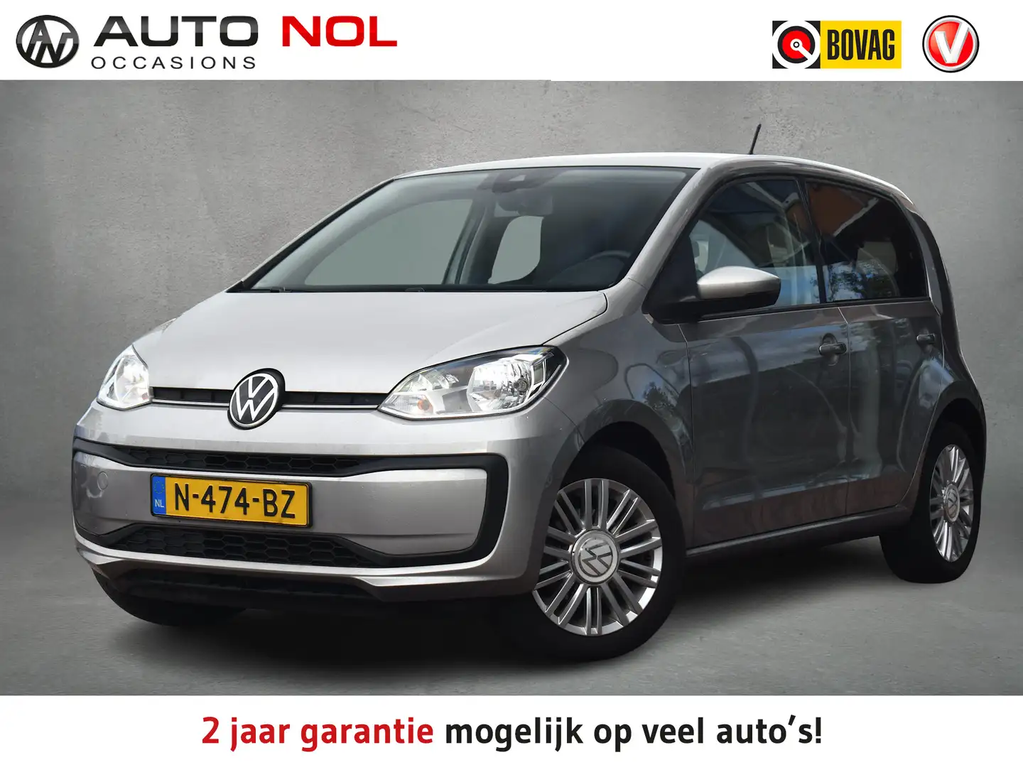 Volkswagen up! 1.0 | Camera | Cruise | LM Velgen | Climate Grijs - 1