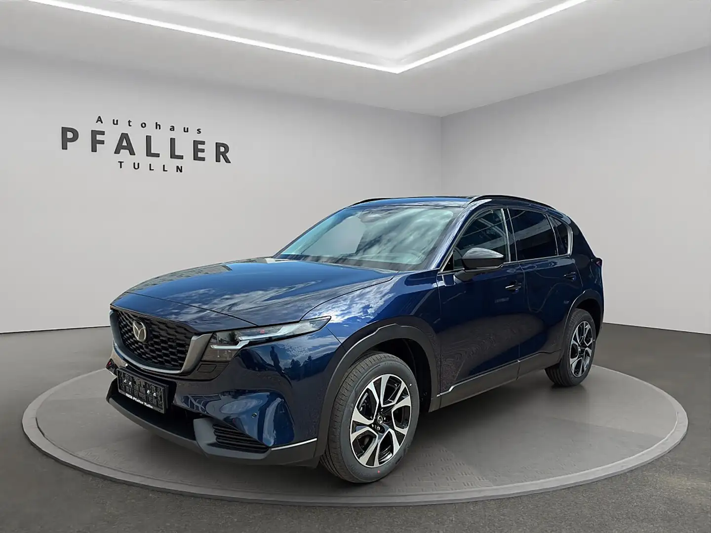 Mazda CX-5 e-Skyactiv G141 MHEV Exclusive-Line Aut. Blau - 1