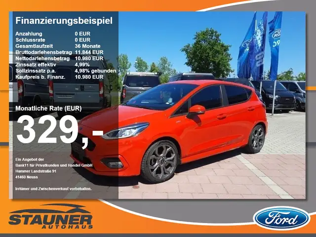 Ford Fiesta 1.0 EcoBoost  ST-Line LED Navi DAB SHZ