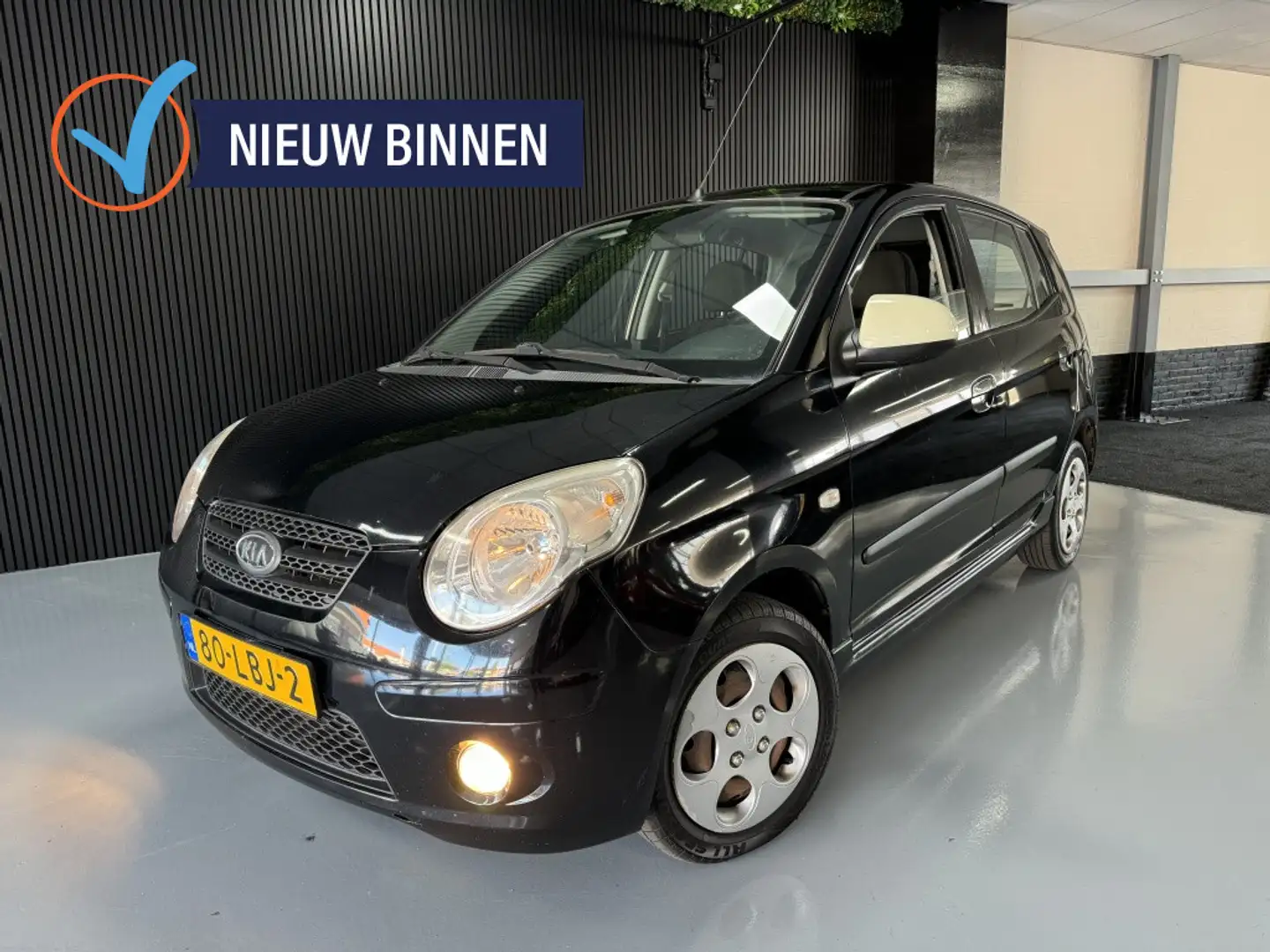 Kia Picanto 1.0 Seven Airco Elek. Ramen Bluetooth Чёрный - 1