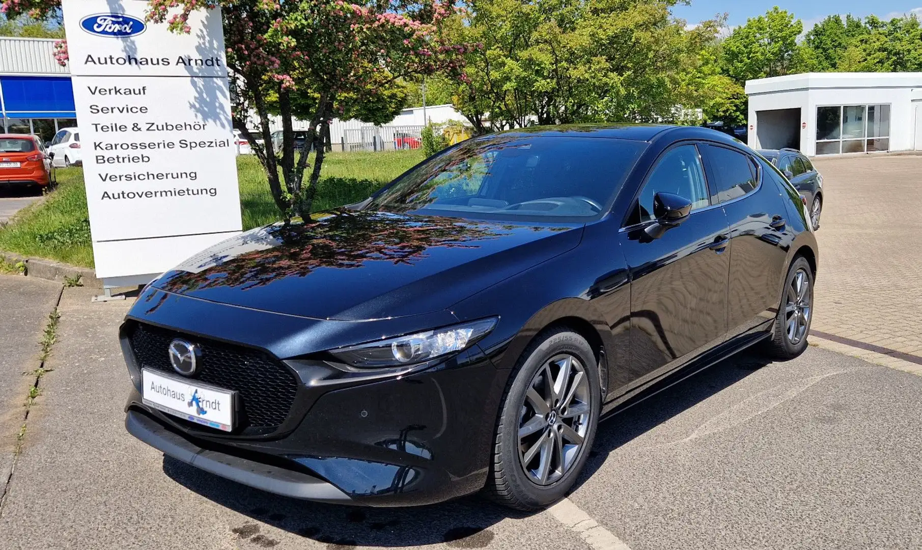 Mazda 3 Homura 2,0l 150PS M-Hybrid *Automatik *RFK*SHZ Schwarz - 1