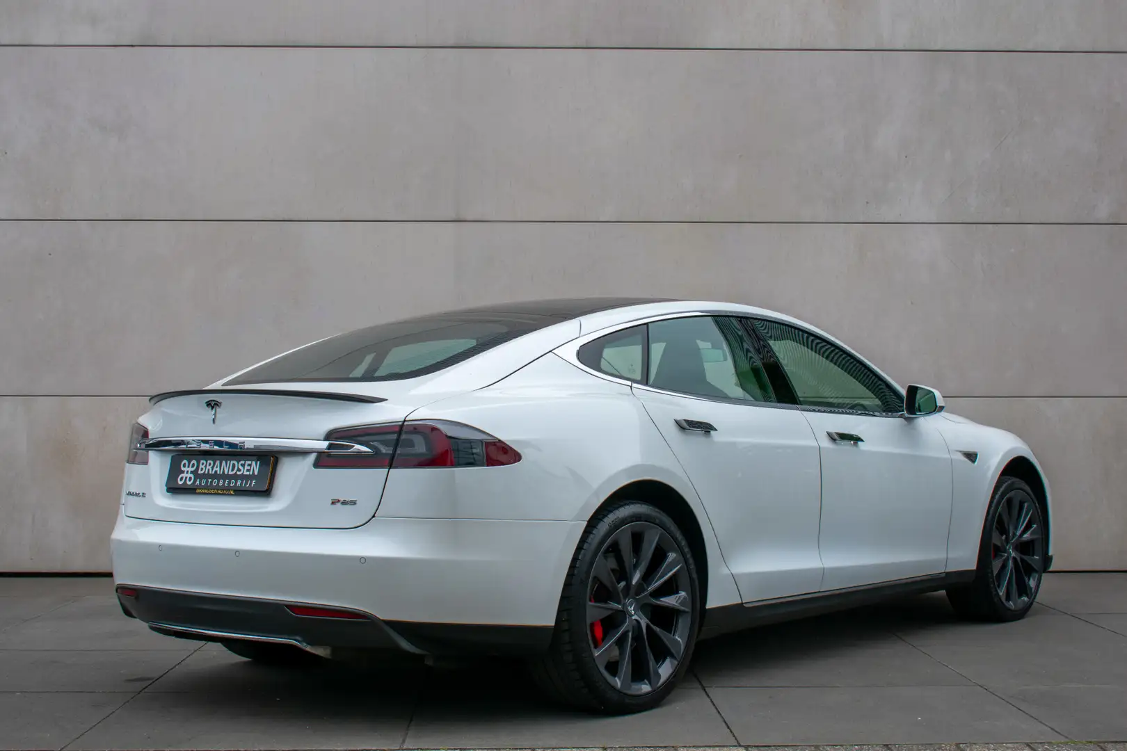 Tesla Model S 85 Performance Free Supercharge-7persoons-luchtver bijela - 2