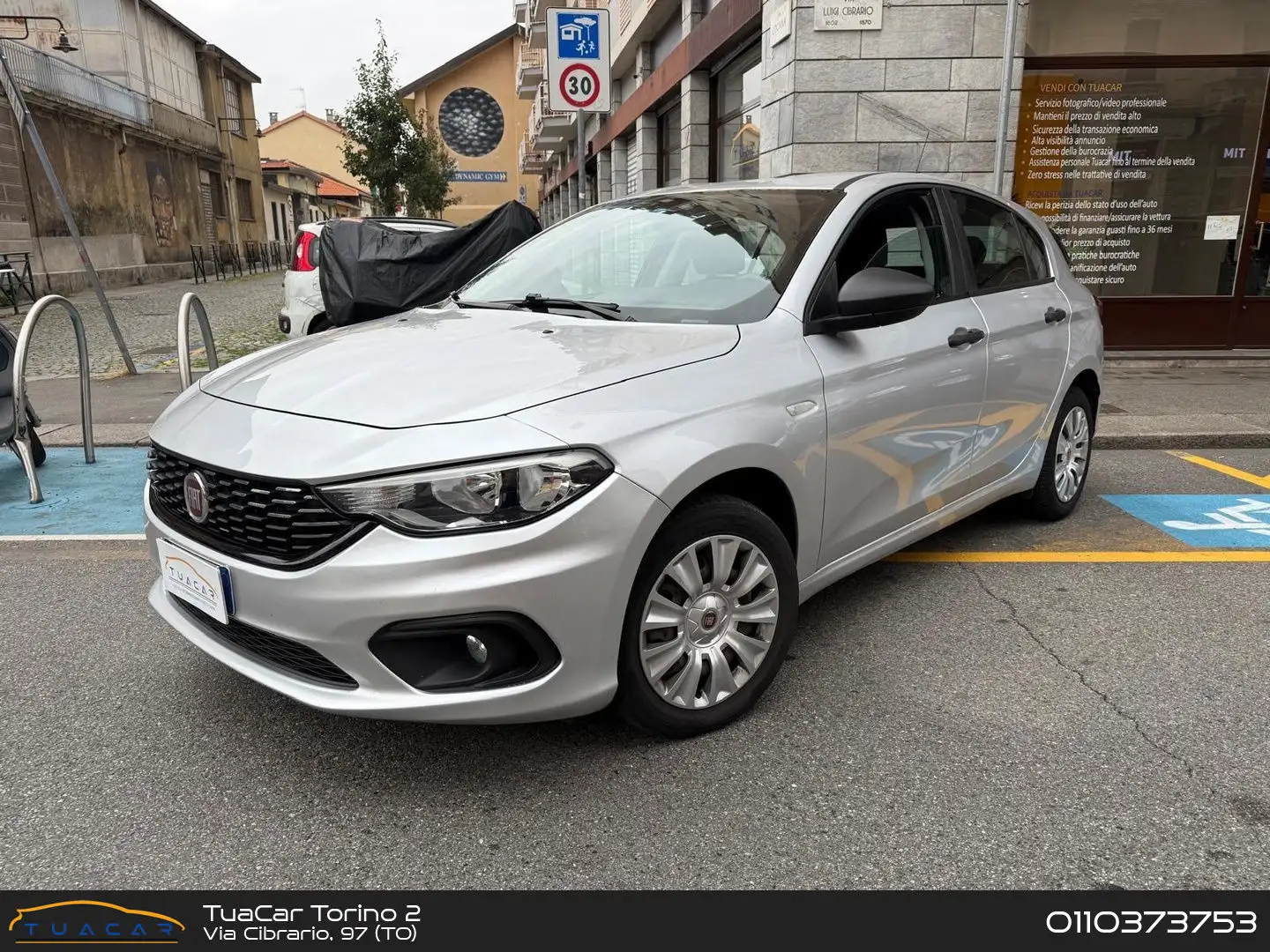 Fiat Tipo Easy 1.4 Turbo LPG Gris - 1