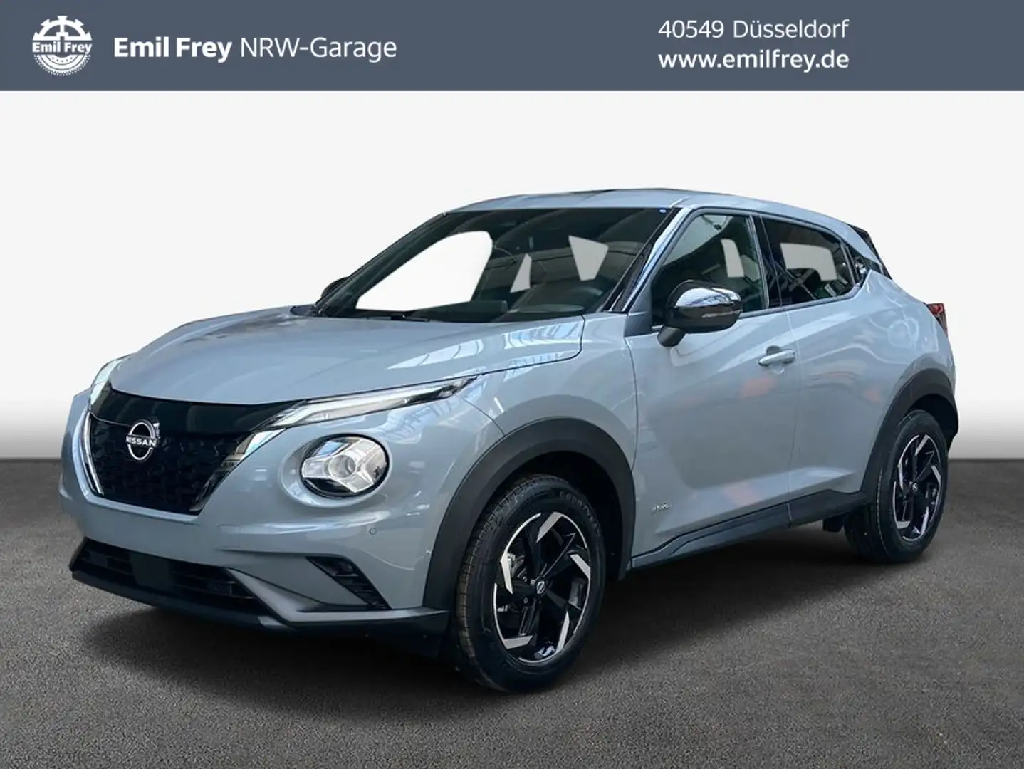 Nissan Juke 1.6 Hybrid 4AMT N-Connecta +TECHNO+PAKET Grijs - 1