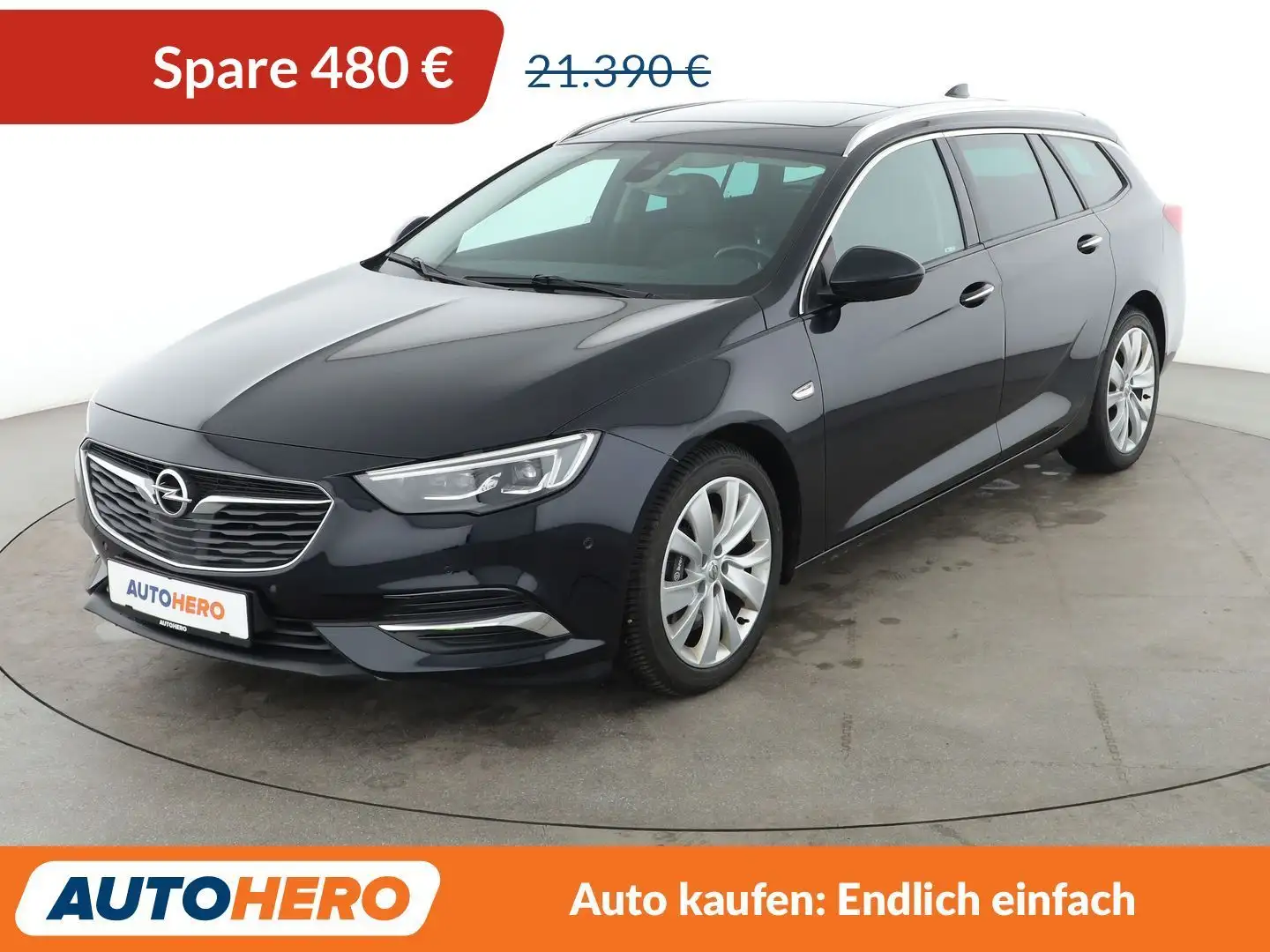 Opel Insignia 2.0 SIDI Turbo Innovation 4x4 Aut.*NAVI*HEAD-UP* Blau - 1