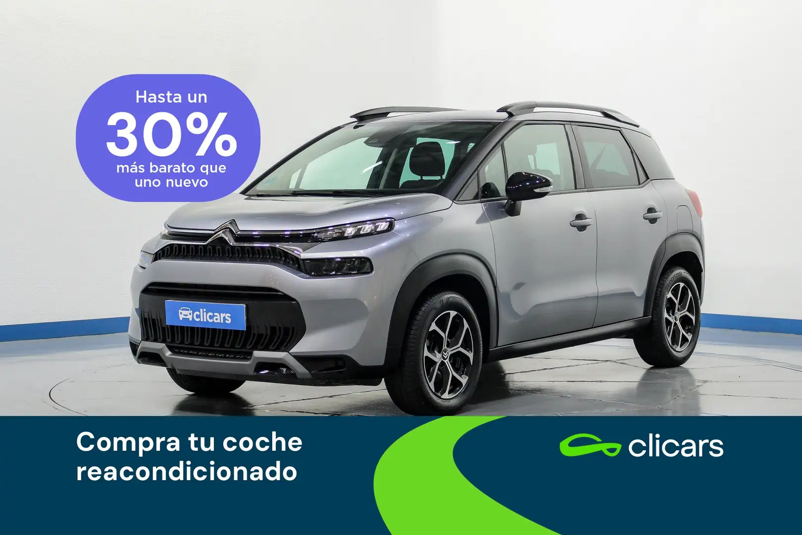 Citroen C3 Aircross Puretech S&S Plus 110 Plateado - 1
