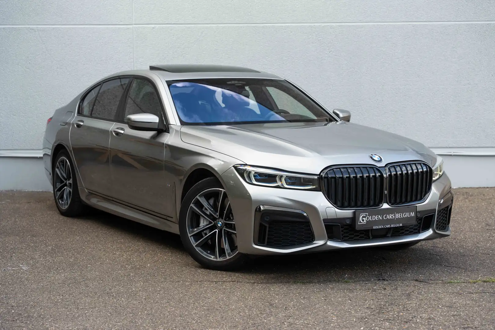 BMW 745 e M-SPORT/OPENDAK/LED/H&K/LUCHTV./ACC/CARPLAY/DAB Gris - 2