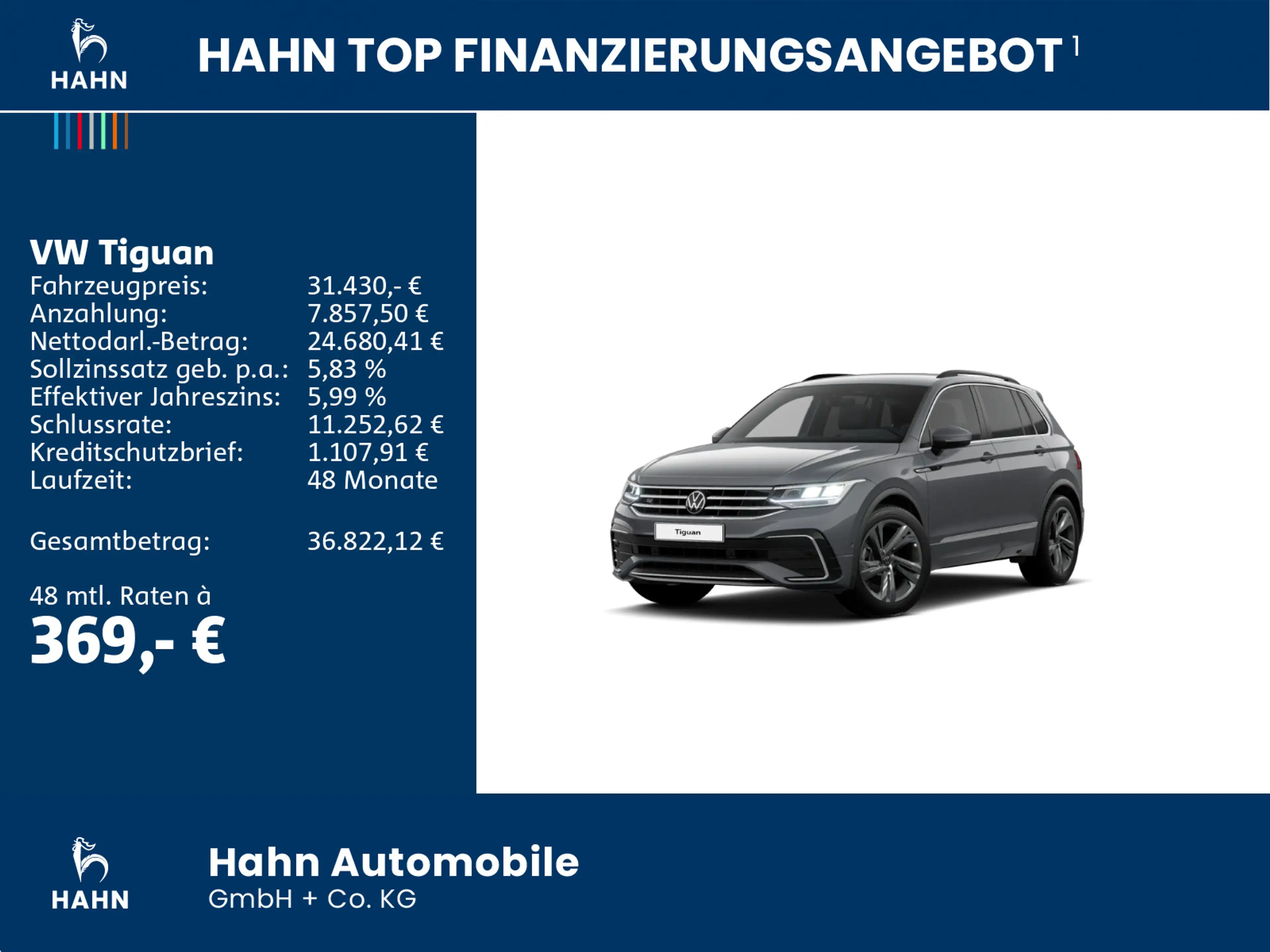 Volkswagen Tiguan 1.5TSI DSG R-Line AHK LED Nav SHZ ACC APP — photo 2