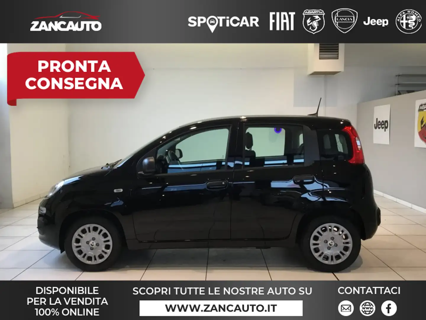 Fiat Panda S9 1.0 Hybrid Panda - PROMO LUGLIO + TARGA Nero - 1