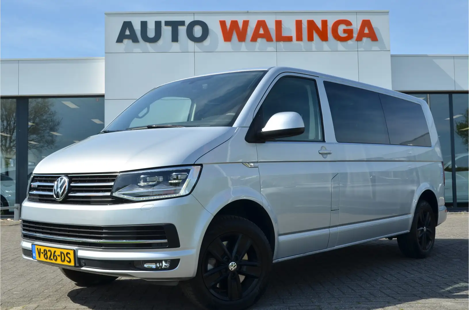 Volkswagen T6 Transporter 2.0 TDI L2H1 DC 4Motion Highline LED koplampen | N Zilver - 1