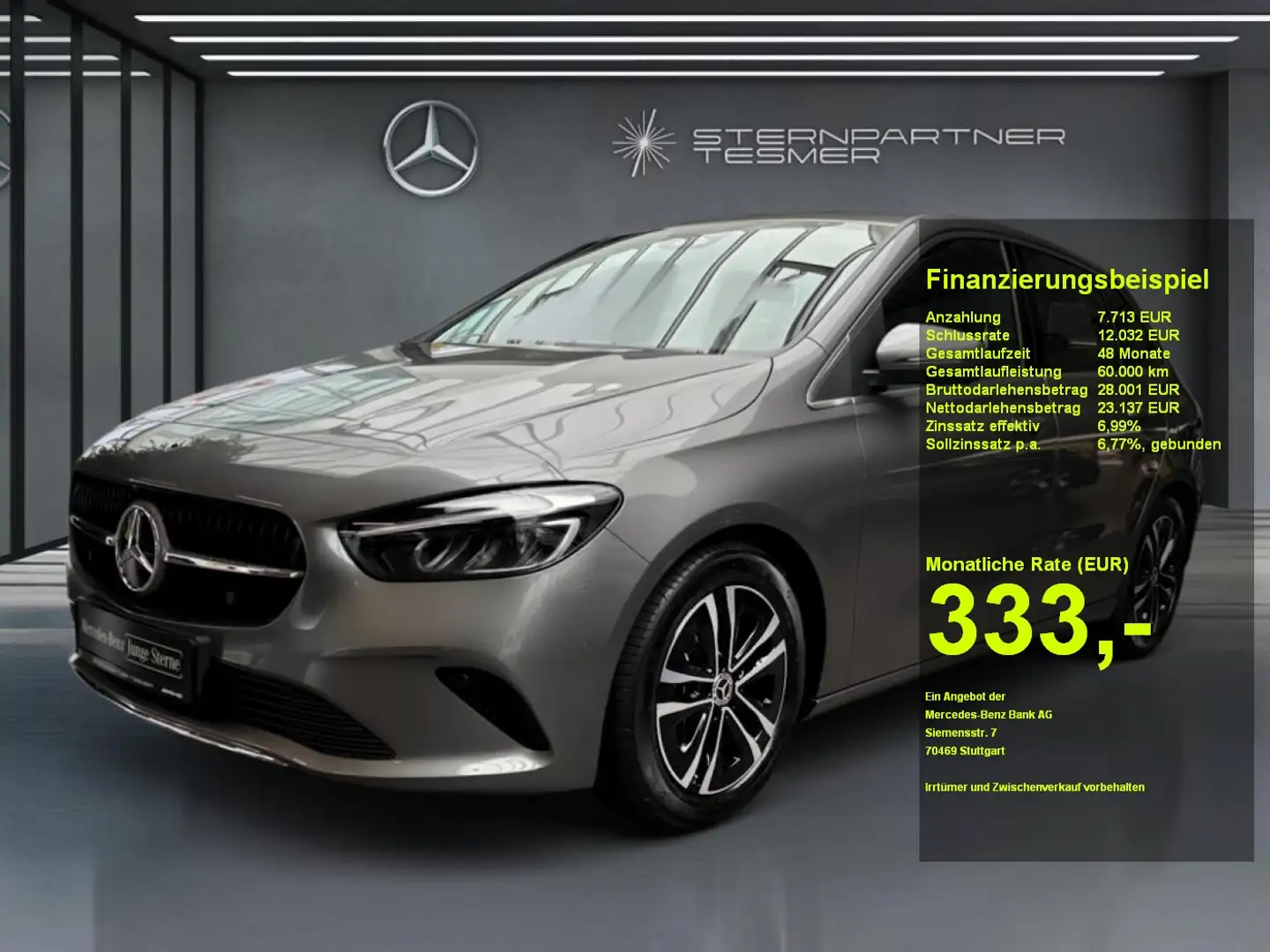 Mercedes-Benz B 180 d Progressive - Kamera - LED - Lenkrad beh. Grau - 1
