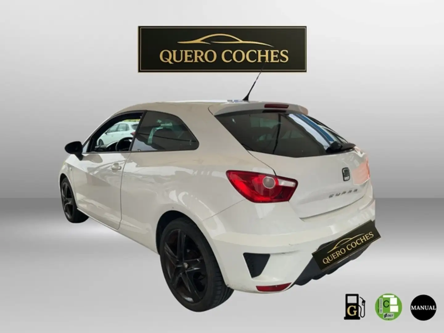 SEAT Ibiza SC 1.4TSI Cupra Bocanegra Aut. Weiß - 2