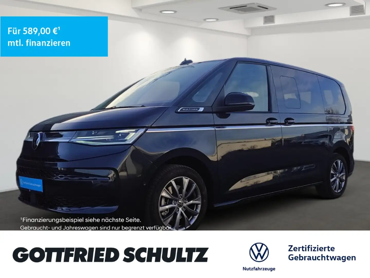 Volkswagen T7 Multivan STYLE TDI DSG 7-SITZE AHK NAVI STANDHEIZUNG PANORA Blau - 1