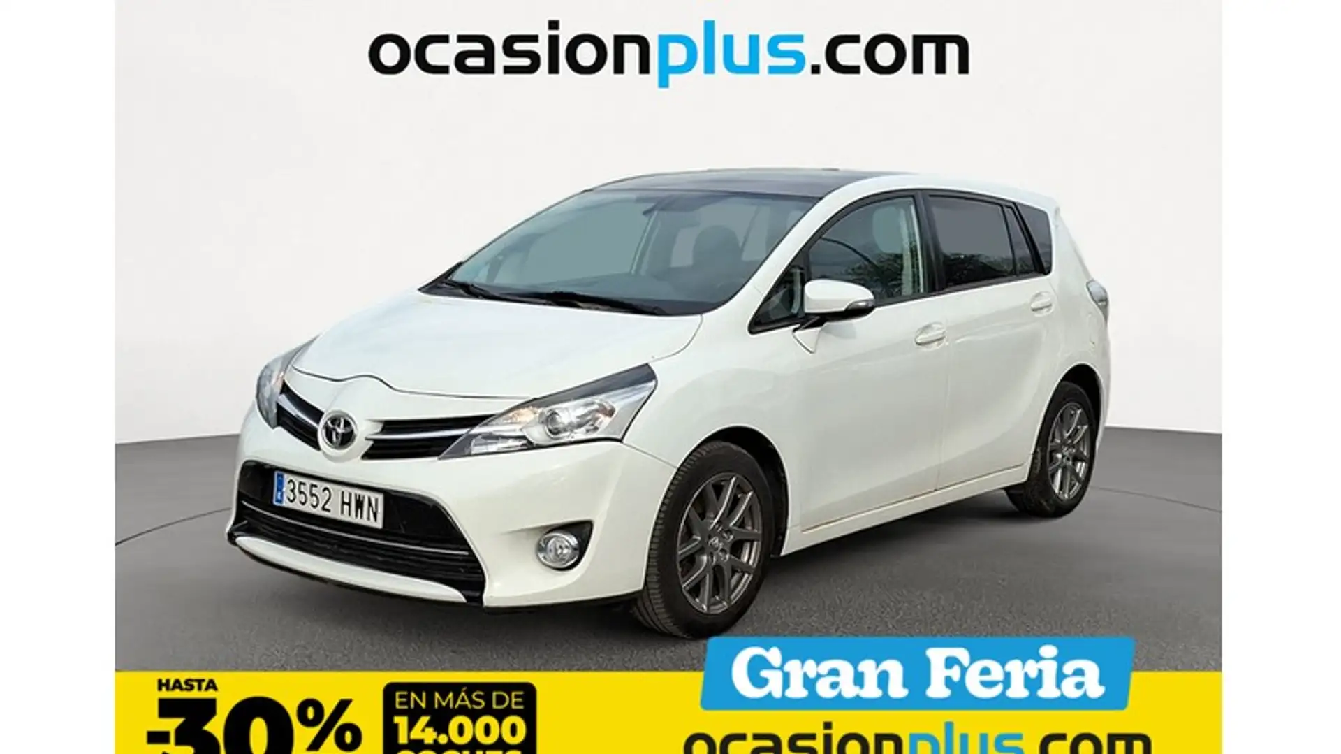 Toyota Verso 130 Advance 5pl. Blanc - 1
