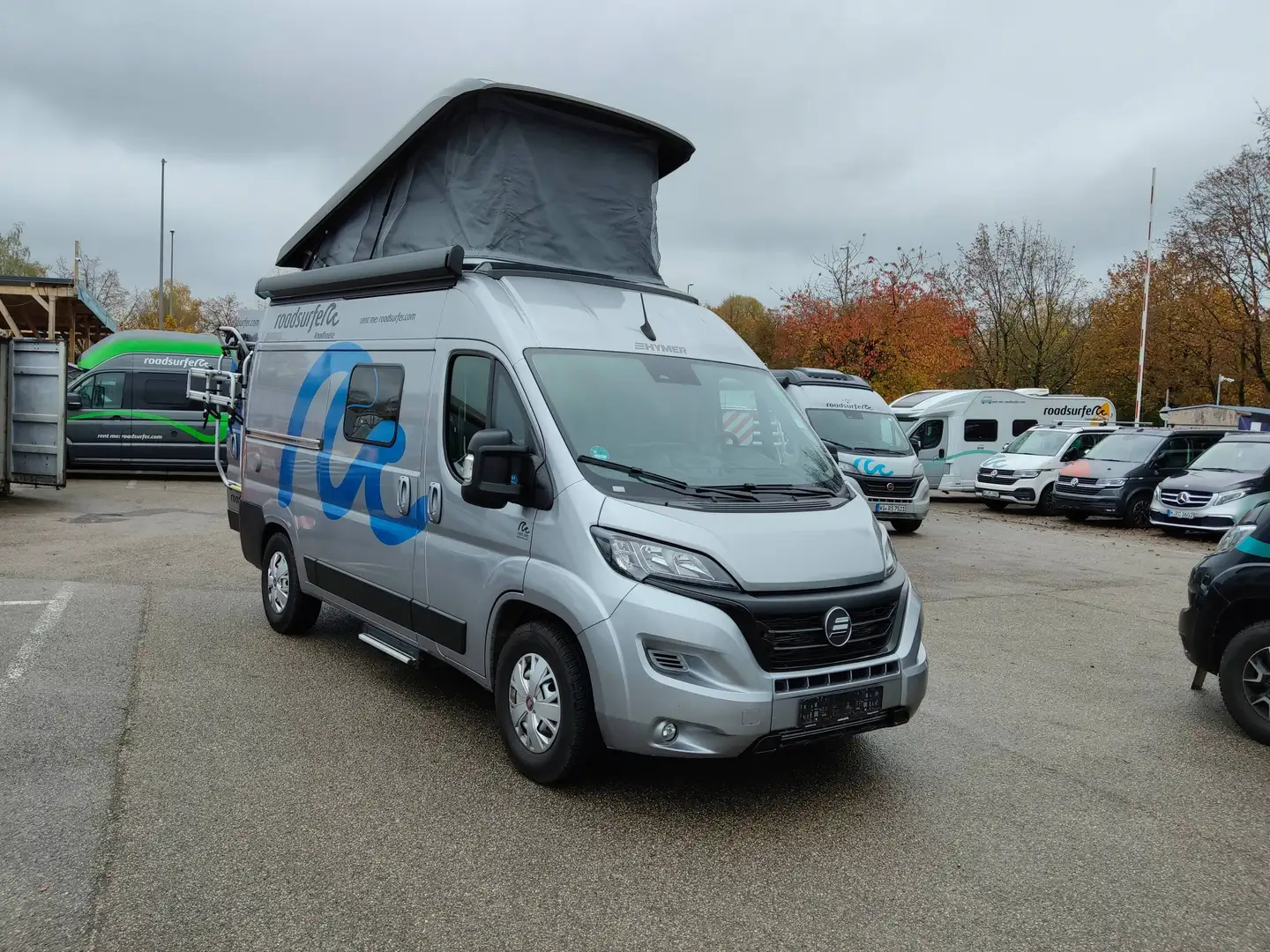 Hymercar Ayers Rock Markise, Bad, AufstD, StHz, Solarv., Da Grigio - 1