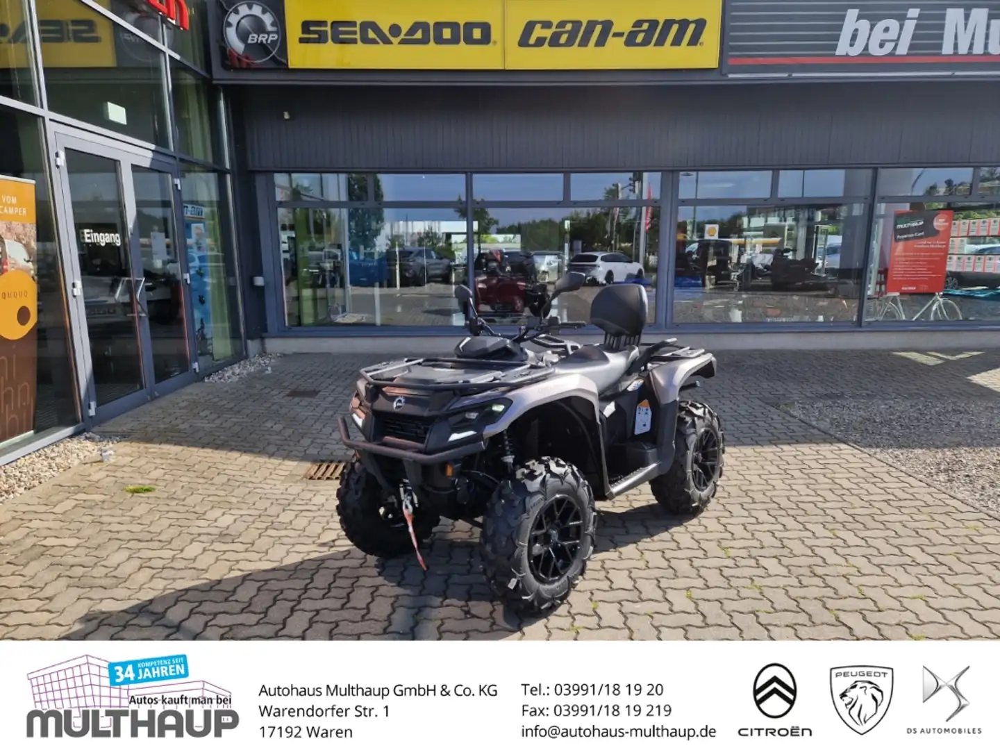 Can-Am Outlander MAX XT 700 MY 2024 SOMMER SPEZIAL Argent - 1