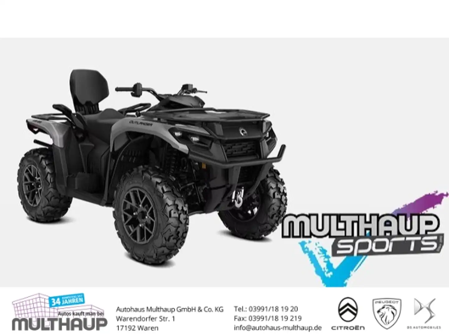 Can-Am Outlander MAX XT 700 MY 2024 WINTER SPEZIAL Plateado - 1
