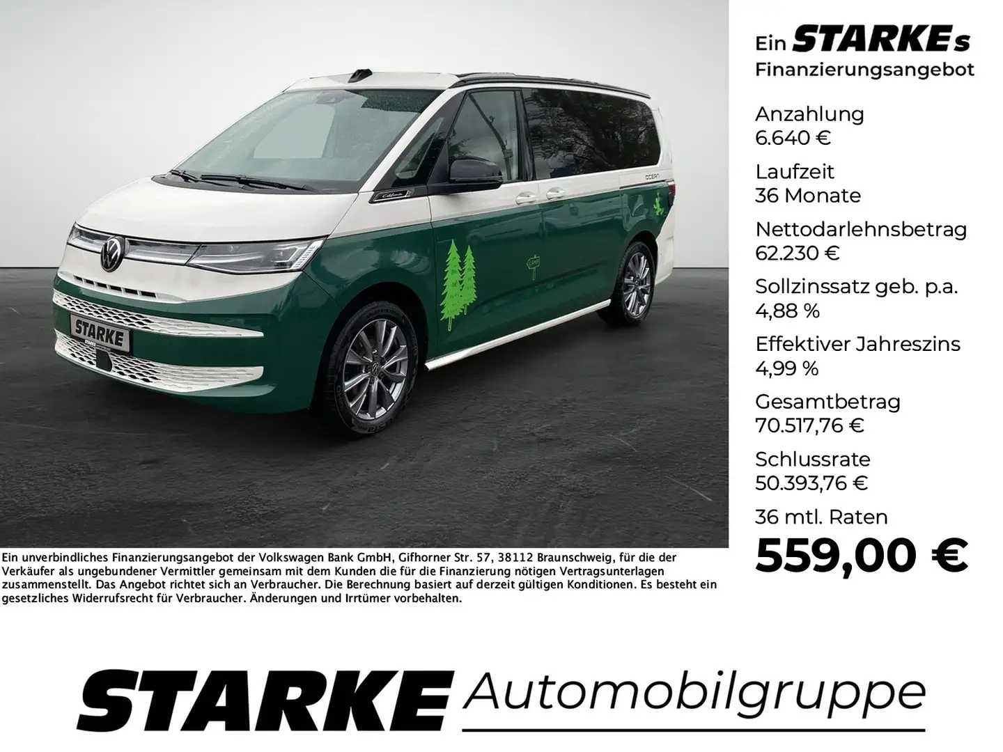 Volkswagen T7 California 2.0 TDI DSG Ocean Camper Blanc - 1