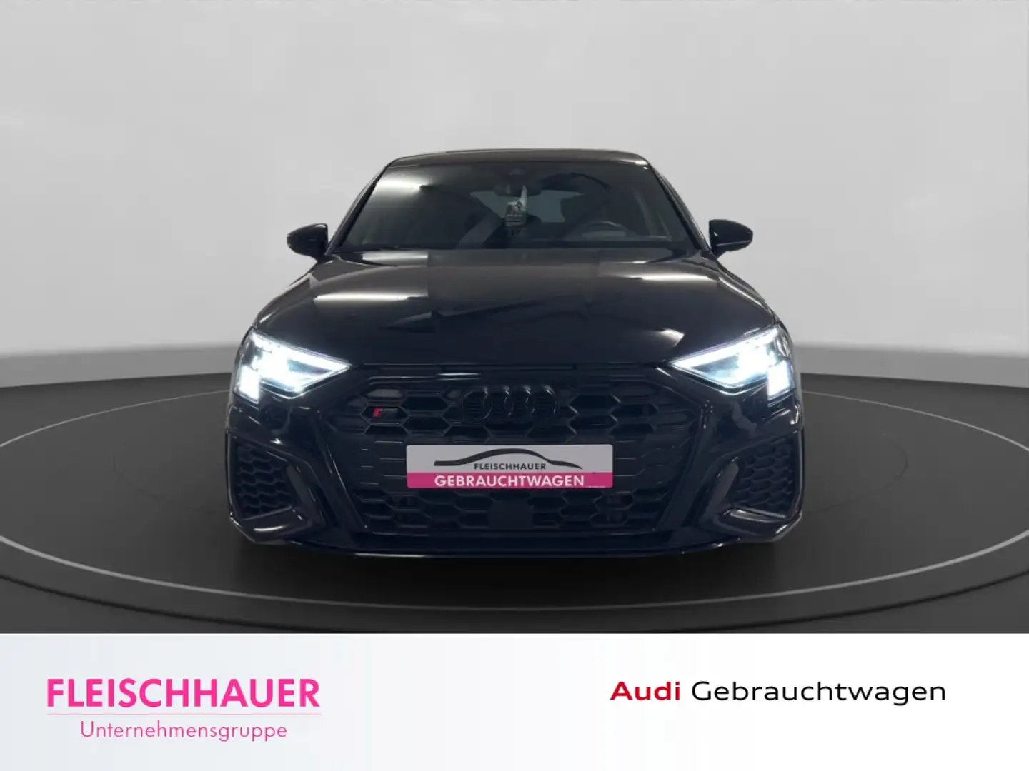 Audi S3 Sportback 2.0 TFSI qu. Matrix+Navi+Pano+B&O+ACC Schwarz - 2