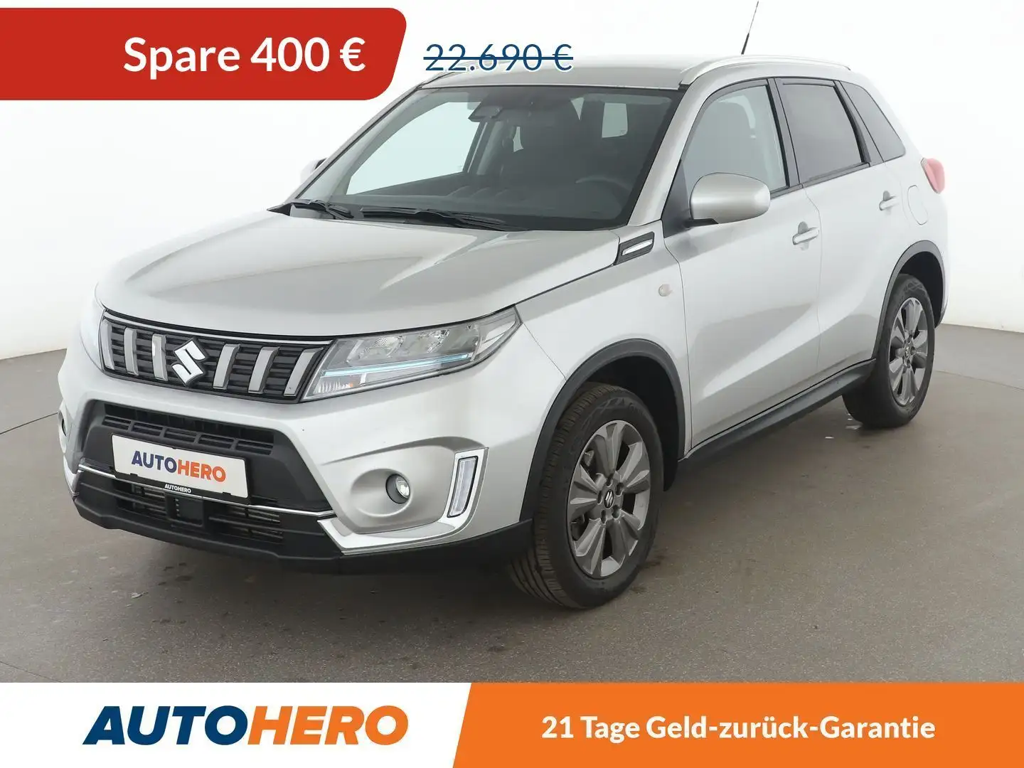 Suzuki Vitara 1.4 BoosterJet Mild-Hybrid Comfort 4x2*NAVI*ACC* Silber - 1