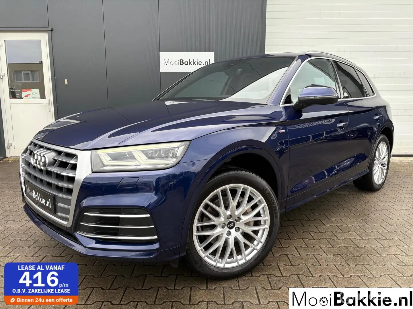 Audi Q5 2.0 TFSI quattro S-Line Trekhaak / Pano / Virtual Azul - 1