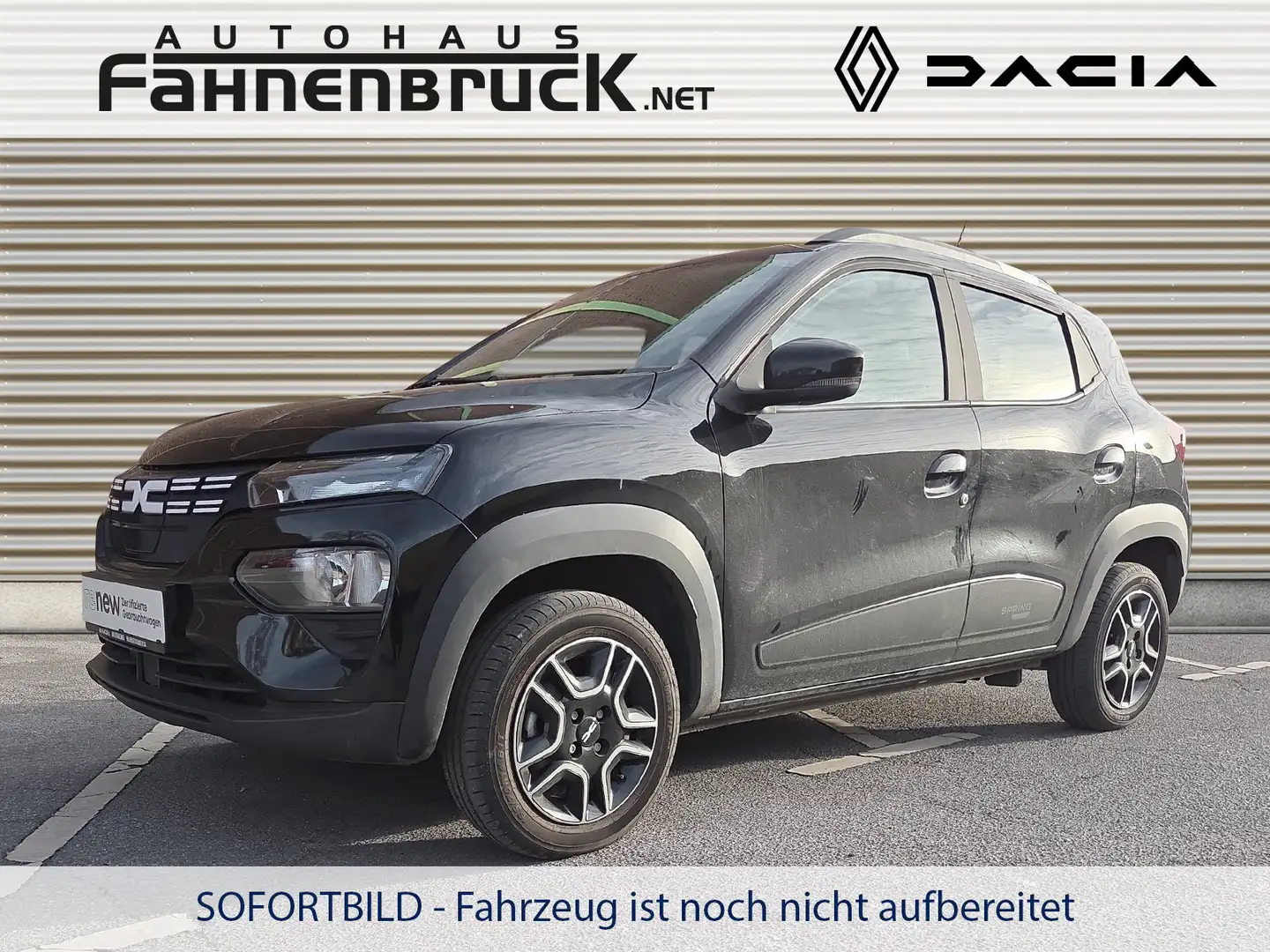 Dacia Spring Essential 45 Scheckheft PDC h+Kamera Navi Noir - 1