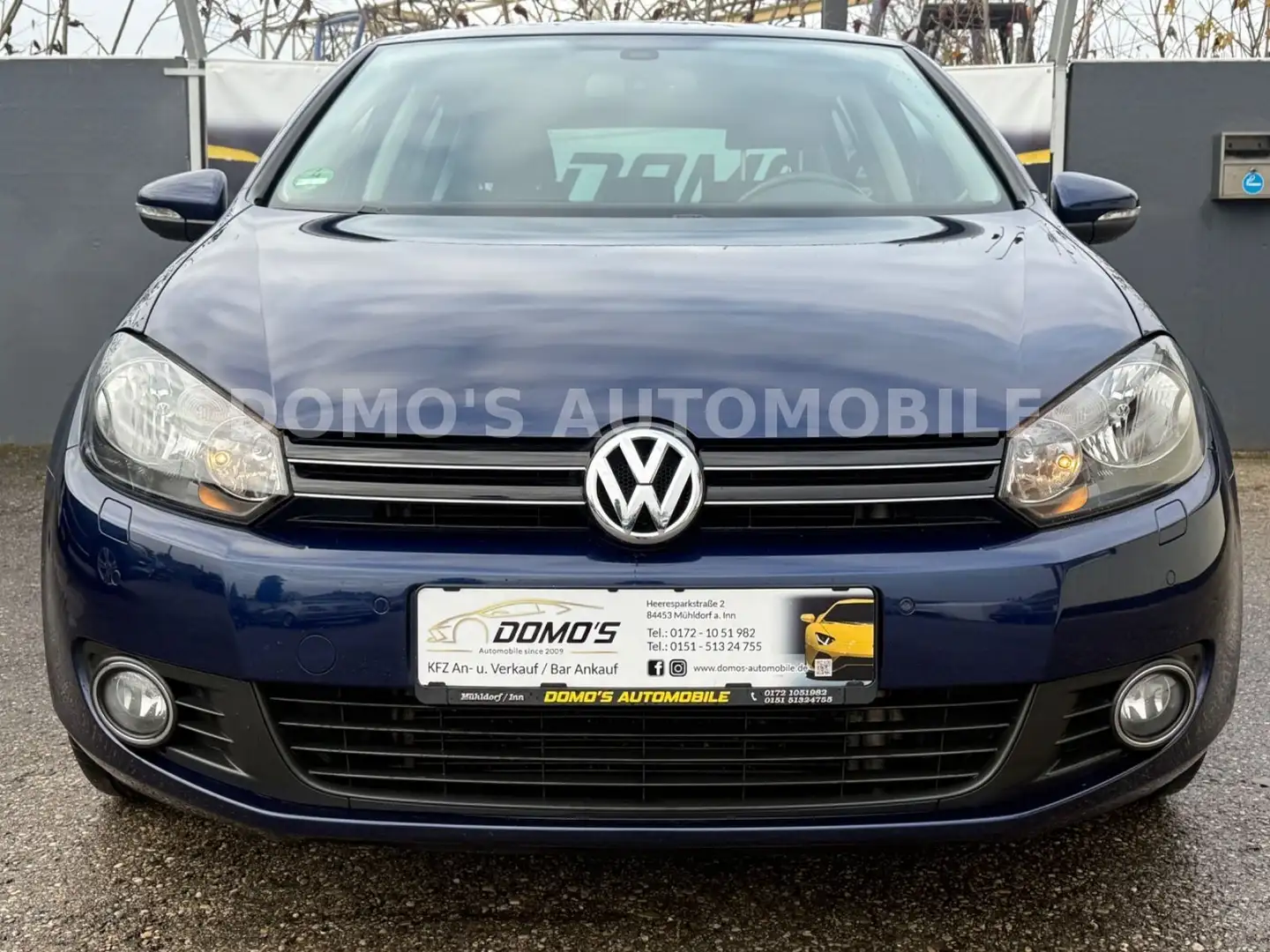 Volkswagen Golf VI Team/DSG/1 Hand/Navi/Top Gepflegt Blauw - 2