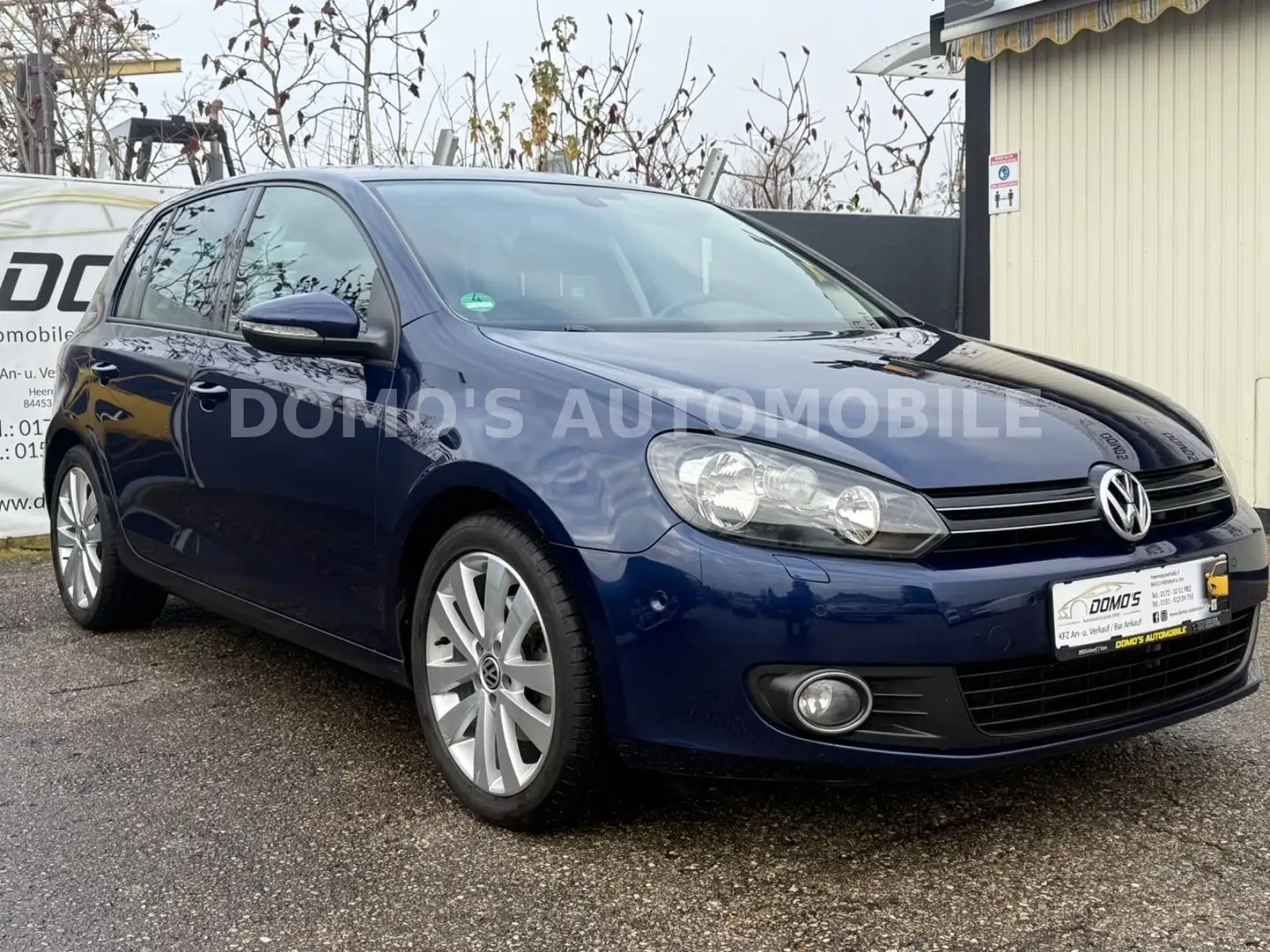 Volkswagen Golf VI Team/DSG/1 Hand/Navi/Top Gepflegt Blauw - 1