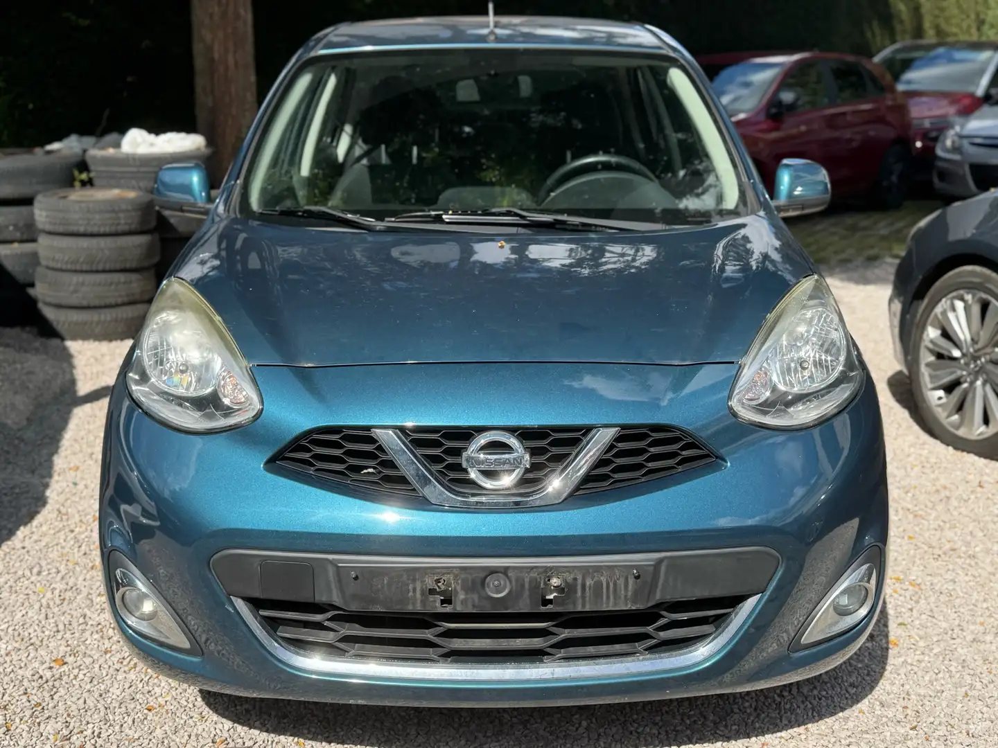 Nissan Micra 1.2i benzine - Airco - 57000KM - GARANTIE Blauw - 1