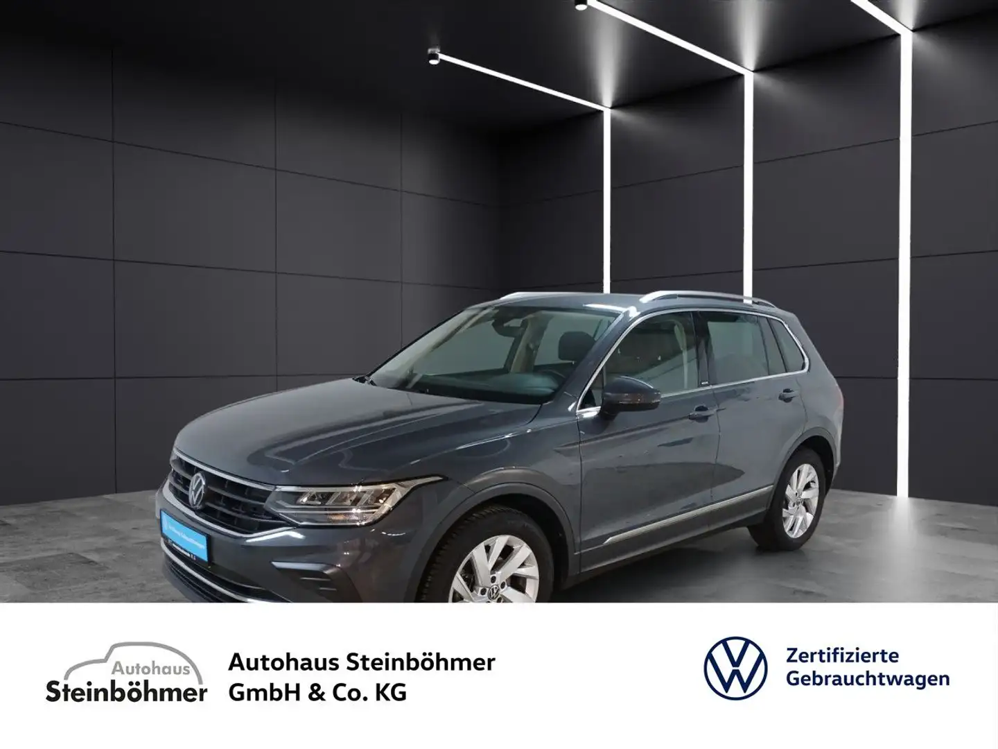 Volkswagen Tiguan MOVE 1.5TSI Navi LED SHZ ACC AppConnect Grau - 1