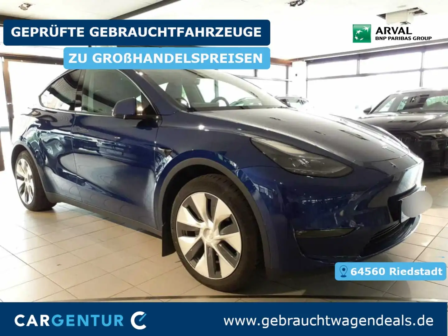 Tesla Model Y Long Range Dual Motor AWD AUT Leder Bleu - 1