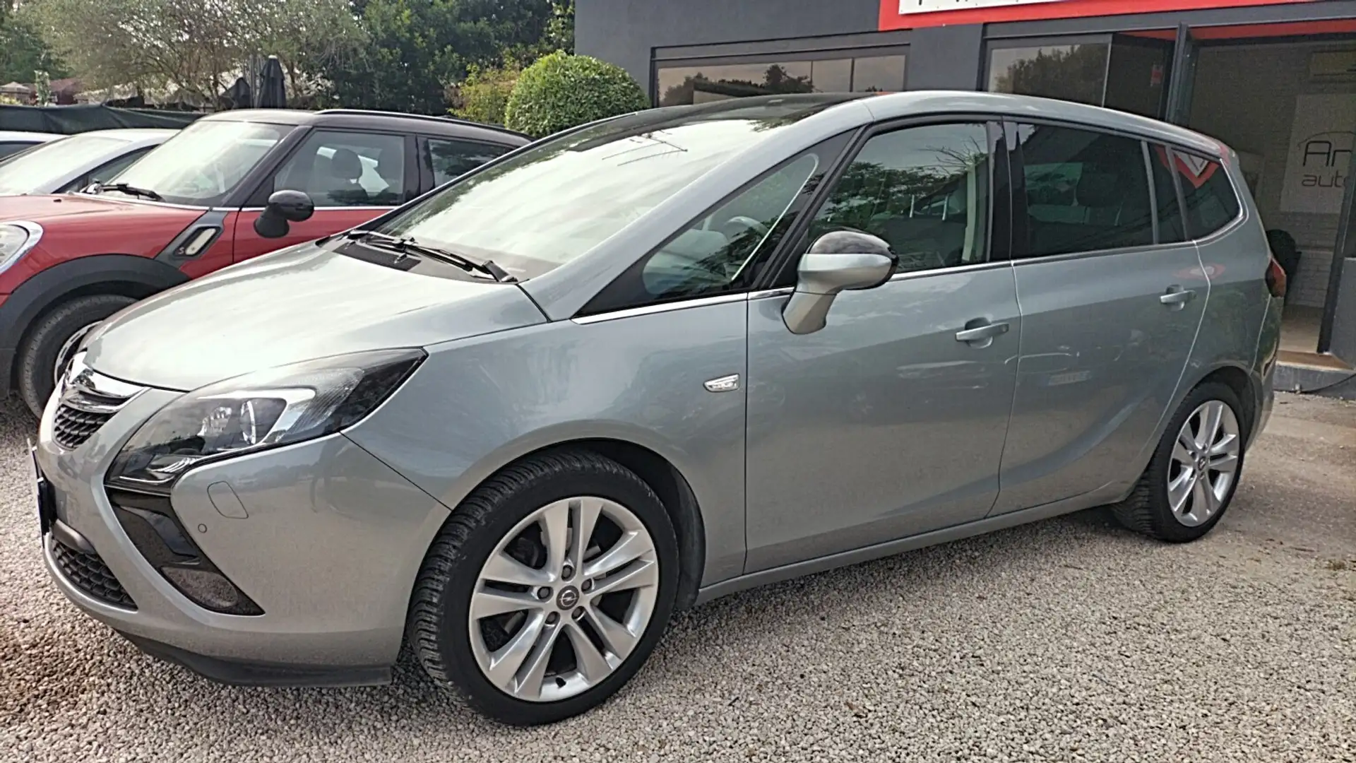 Opel Zafira Tourer 1.6 CDTi 136CV EURO 6 TETTO PANORAMICO Gris - 2