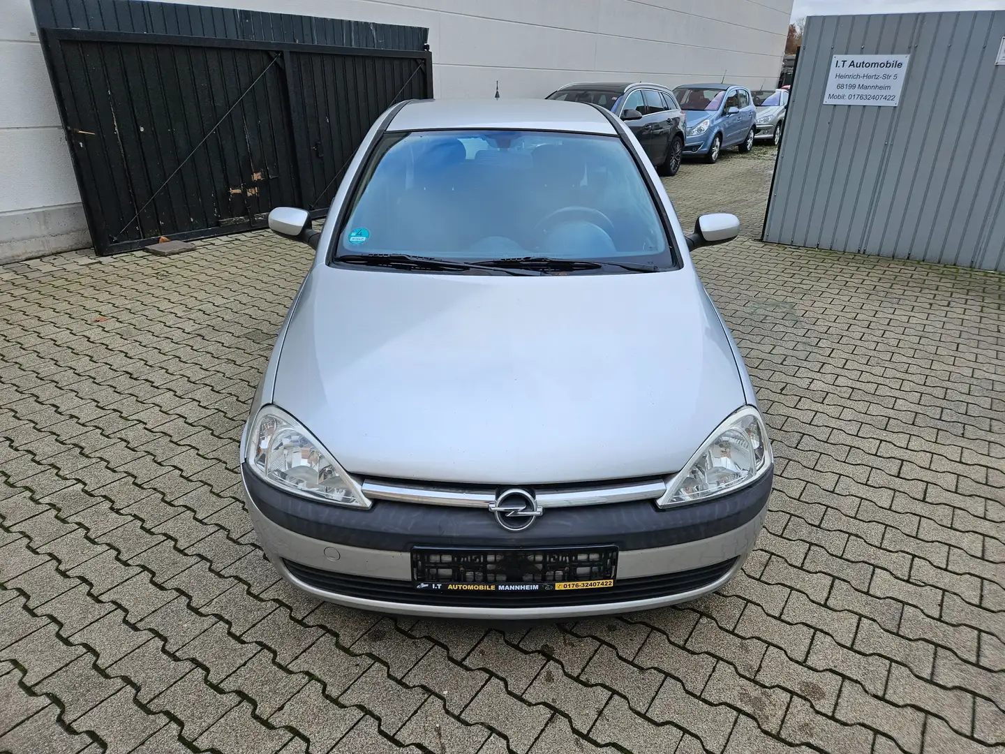 Opel Corsa 1.0 12VSportsline,Fahrbereit,Klima,Alu !!! Silber - 2
