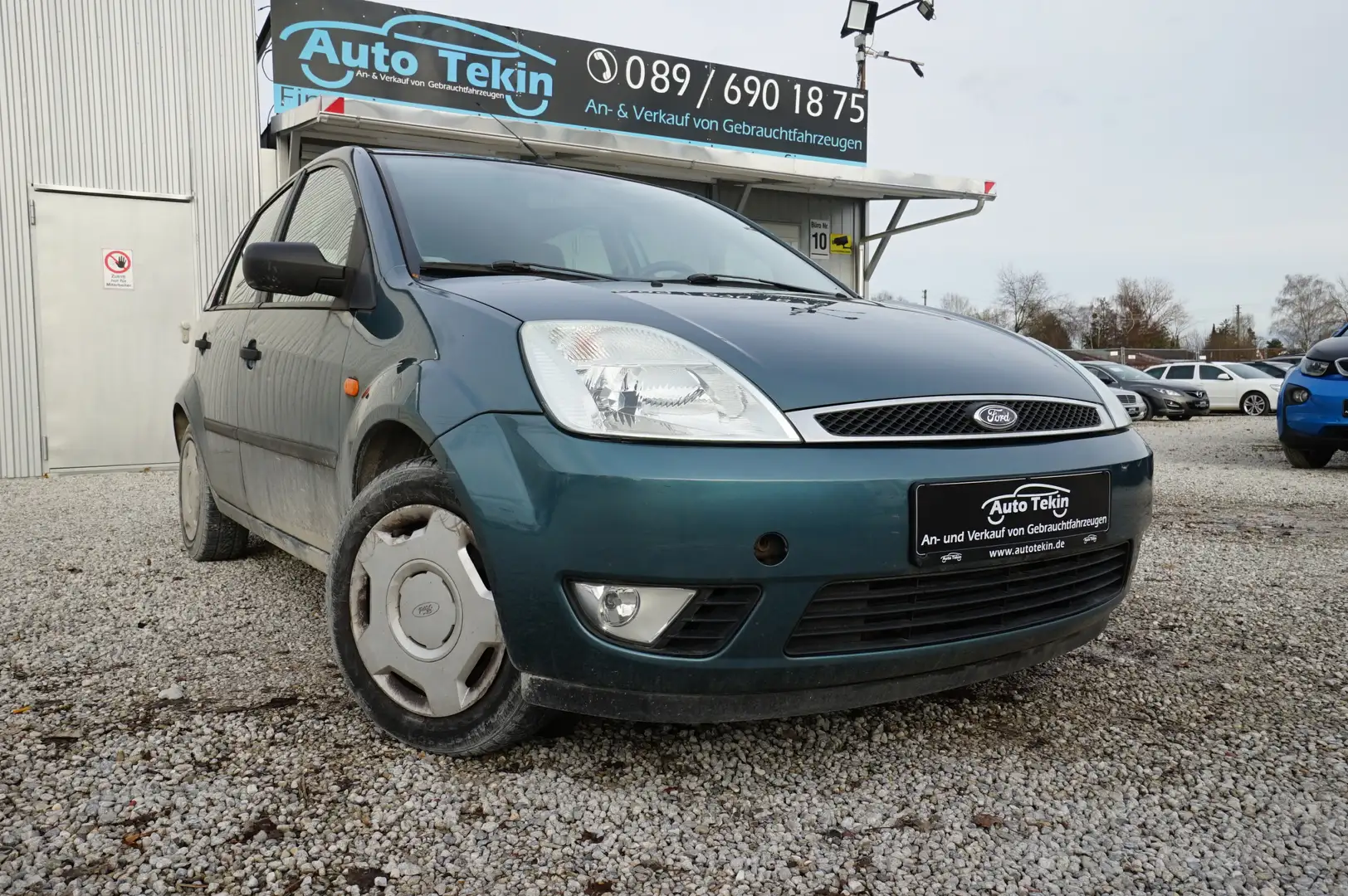 Ford Fiesta 1.4 Ghia |HU AU NEU| |aus 1.Hand| |Klima| Grün - 1
