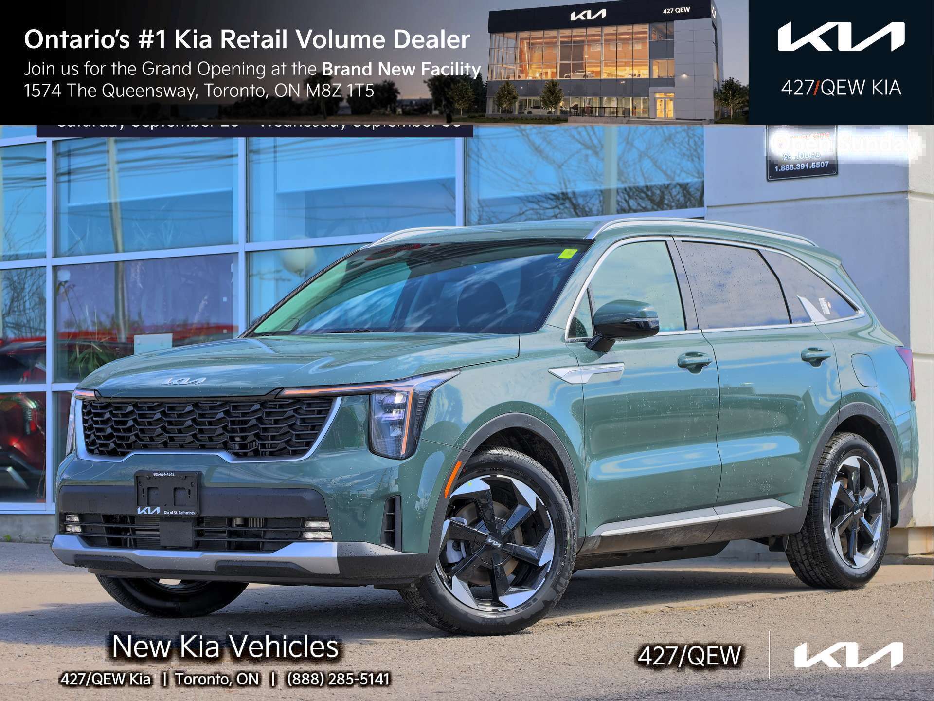 Green 2026 Kia Sorento Plug-In Hybrid SUV / Crossover 6-Speed Automatic