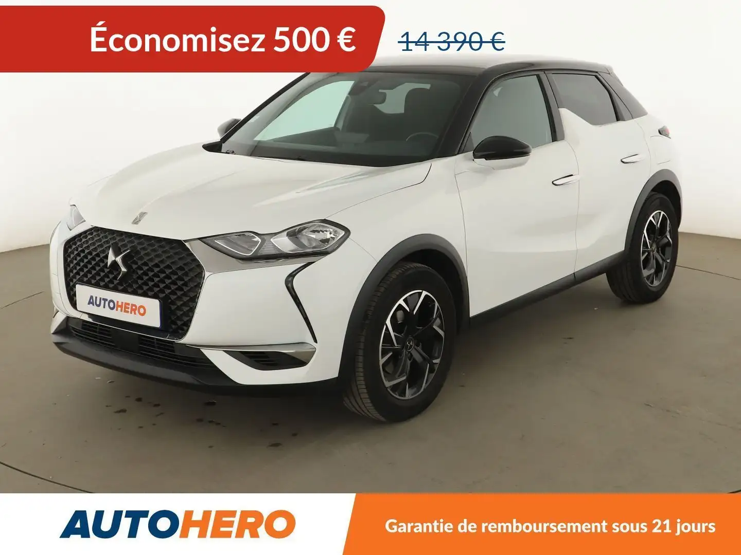 DS Automobiles DS 3 Crossback 1.2 PureTech So Chic Blanc - 1