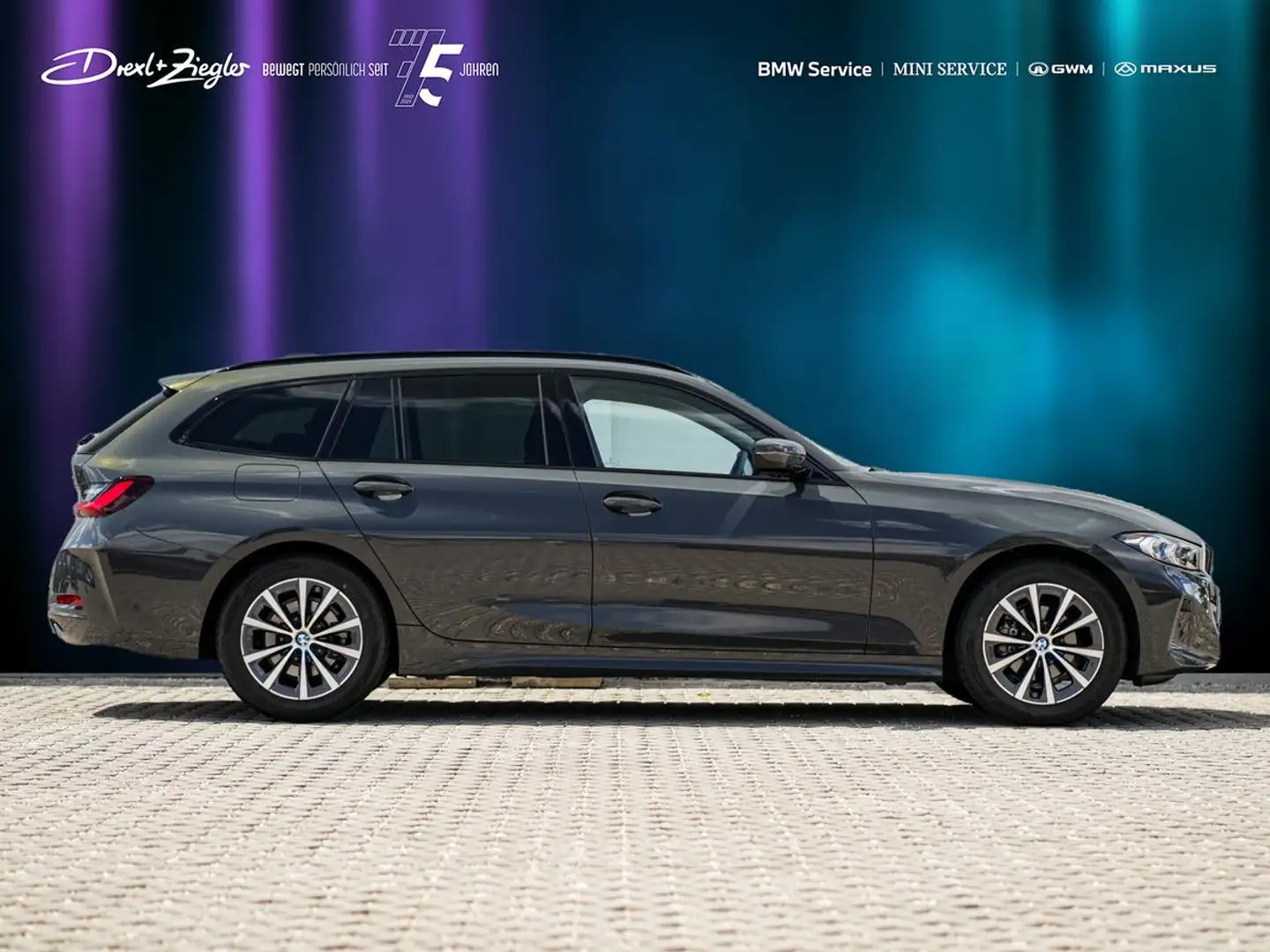 BMW 318 i Tour ACC HeadUp RFK KoZg SpSitze LiveCoProf Gris - 2