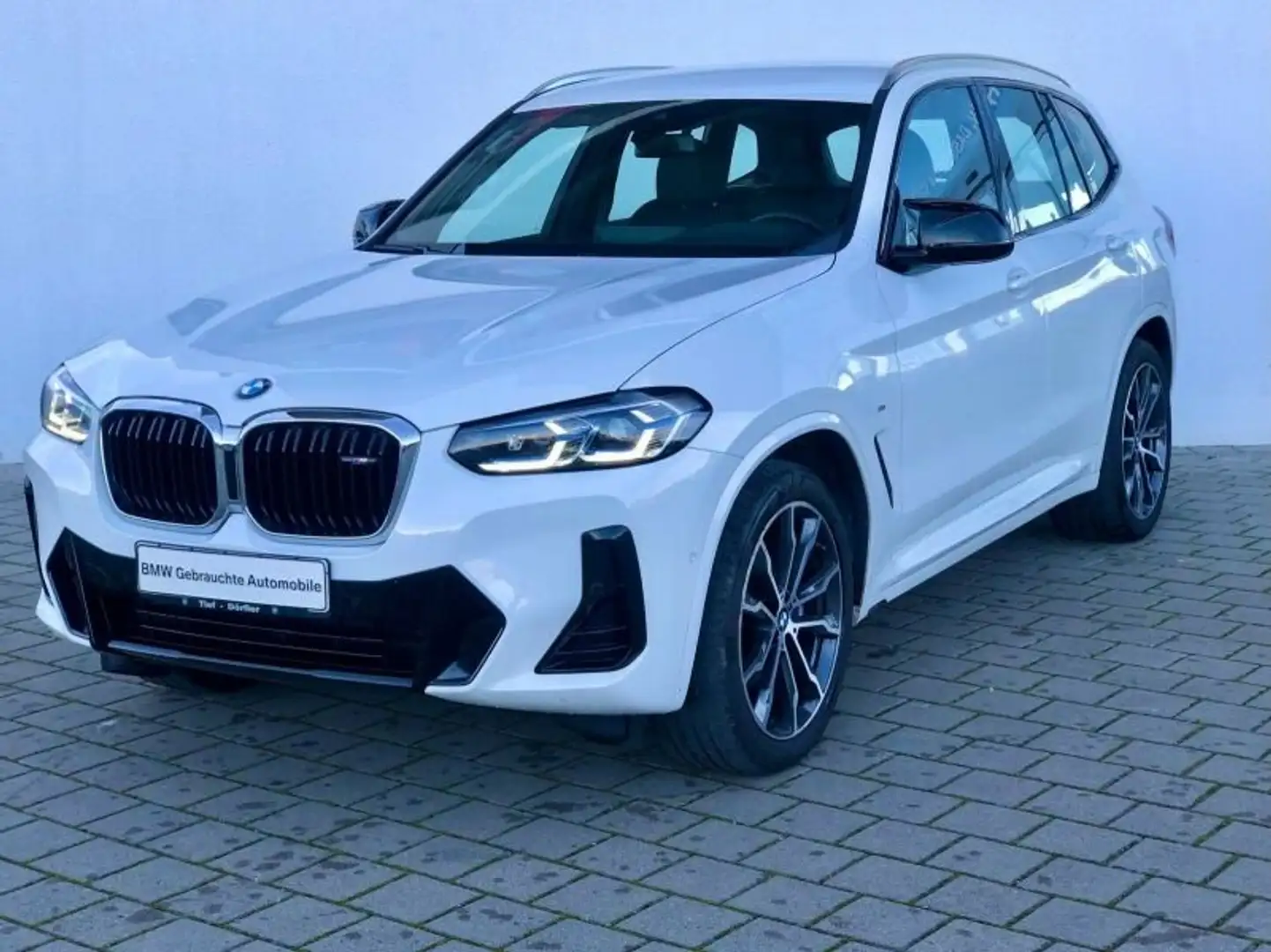 BMW X3 M 40d AHK/LASER/HUD/hk/AKUSTIK/MEMO/GALVANIK Weiß - 2