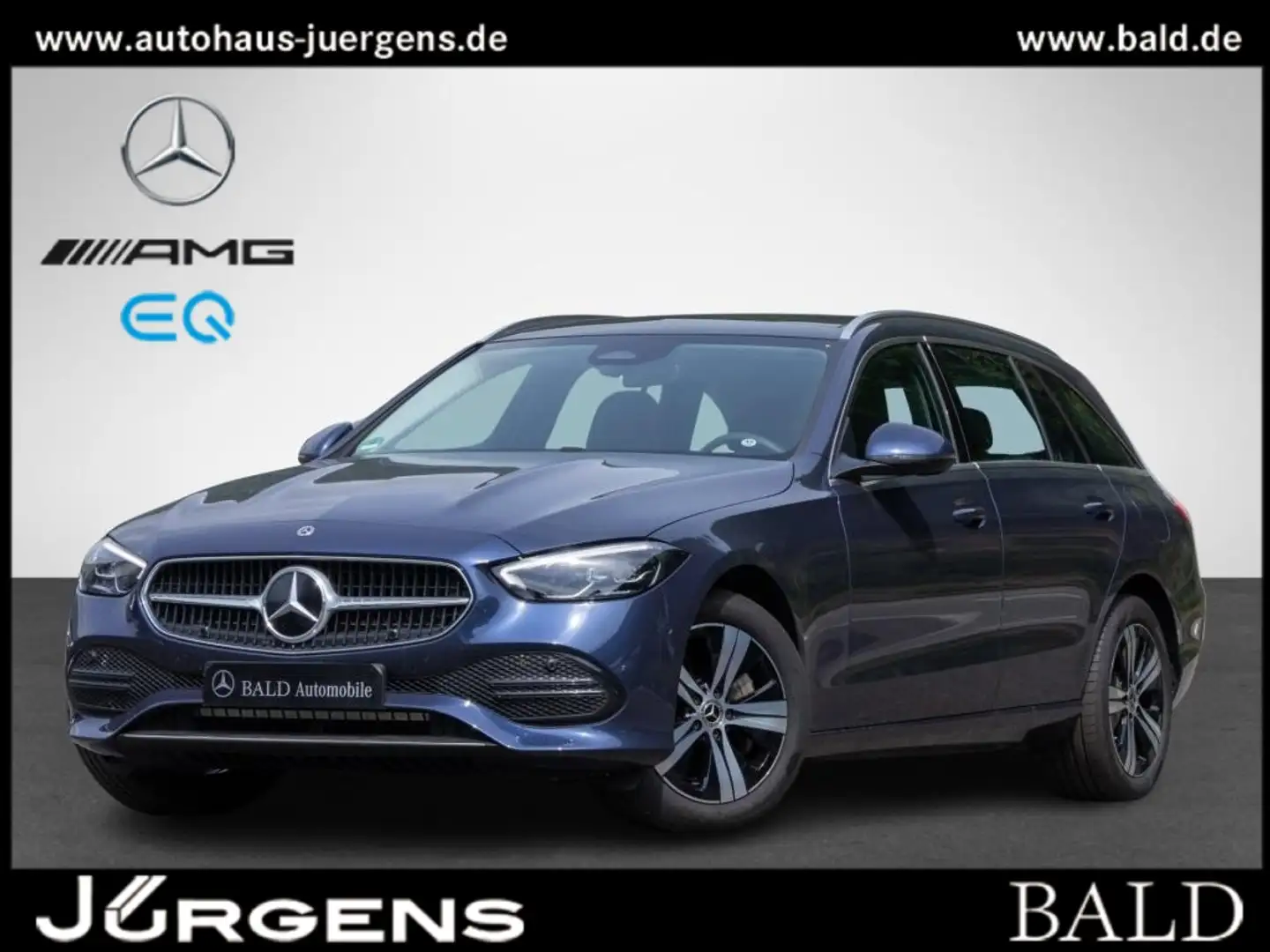 Mercedes-Benz C 300 de T 4M Avantgarde/LED/Pano/Memo/Totw/Easy Blau - 2