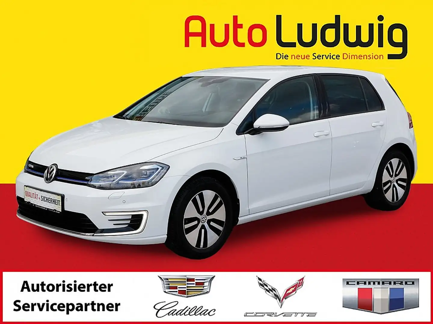 Volkswagen e-Golf 35.8 kWh *VIRTUAL COCKPIT*NAVI*LED*SHZ*R-KAMERA... Blanco - 1