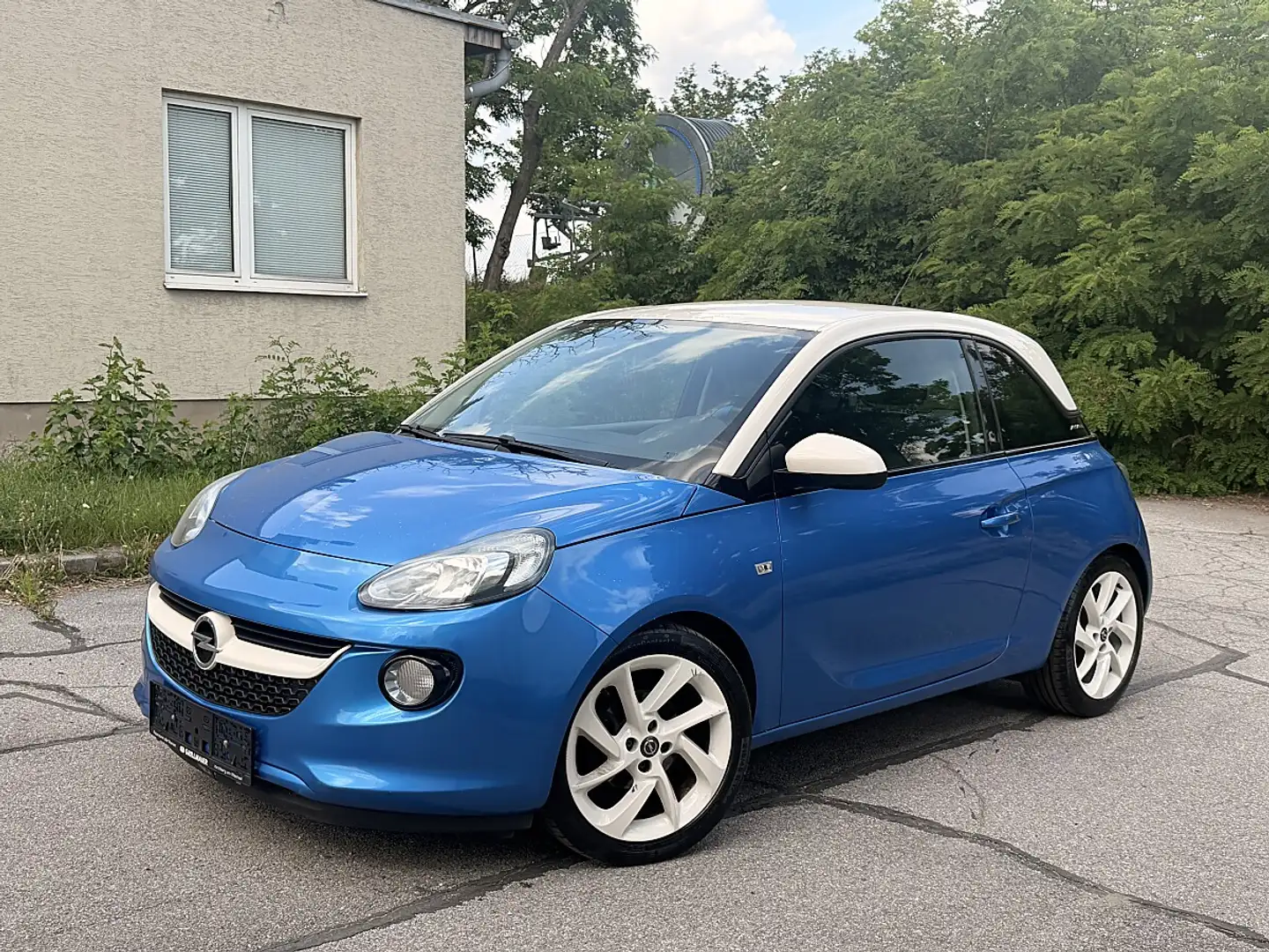Opel Adam 1,2 Ecotec Black & White Blau - 2