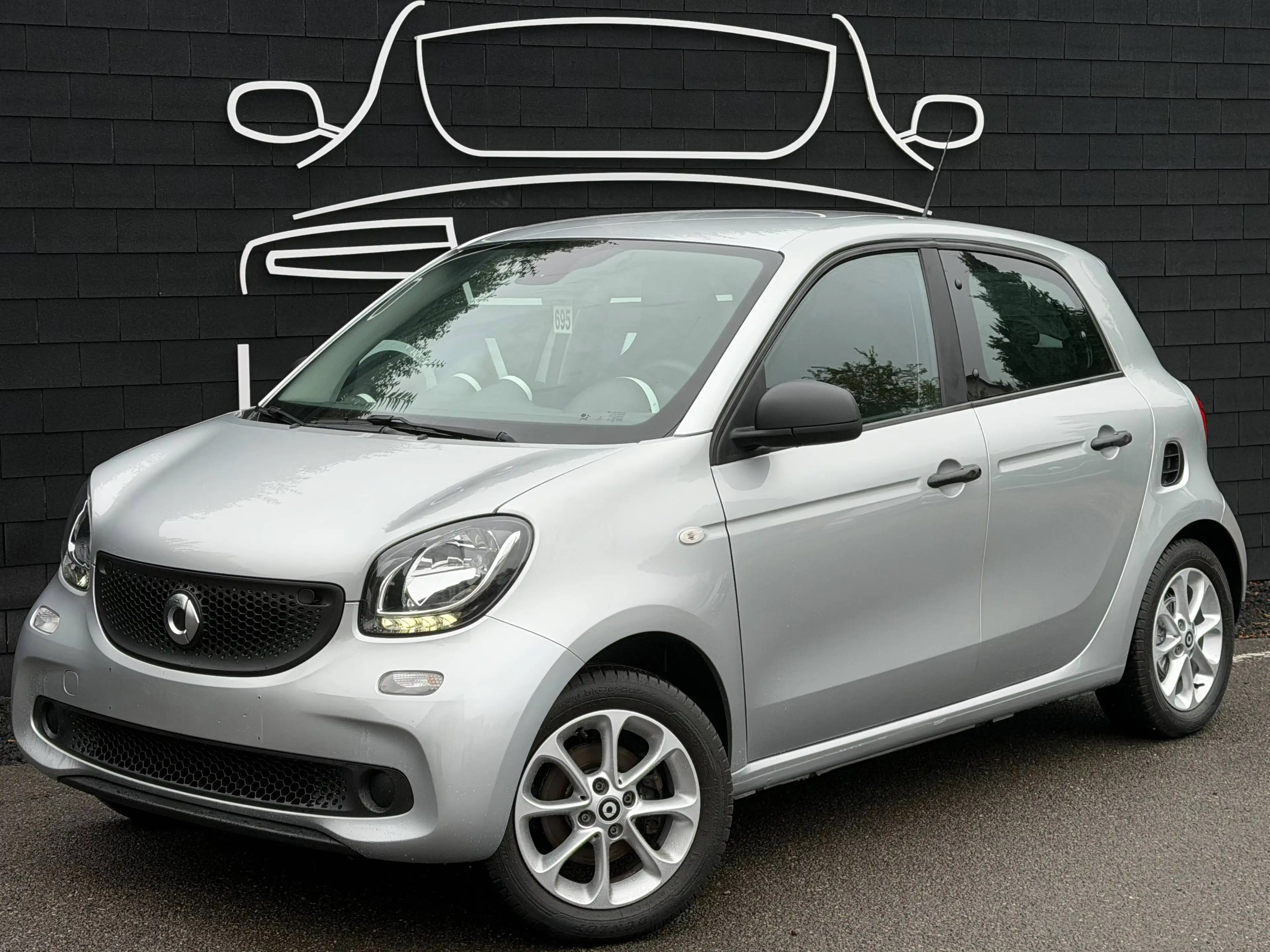 smart forFour 1.0i *** 18 581 KM *** BOITE AUTO+AIRCO+JANTES+EURO 6B