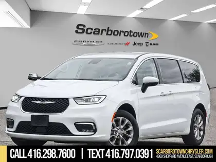 White 2023 Chrysler Pacifica Minivan All-Wheel Drive Automatic