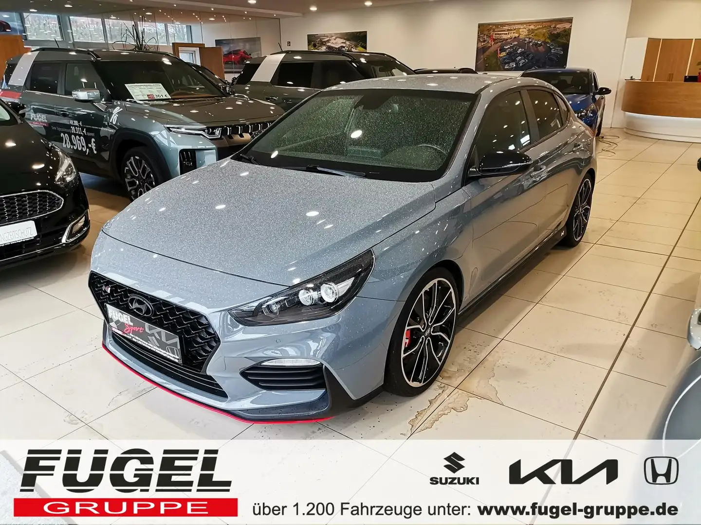 Hyundai i30 Fastback 2.0 TGDI N Performance LED|RFK|SHZ|Klimau Grau - 1