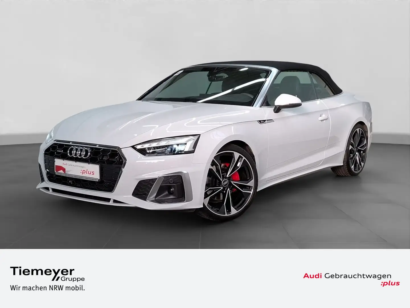 Audi A5 40 TDI Q 2x S LINE LM20 LEDER eSITZ Weiß - 1