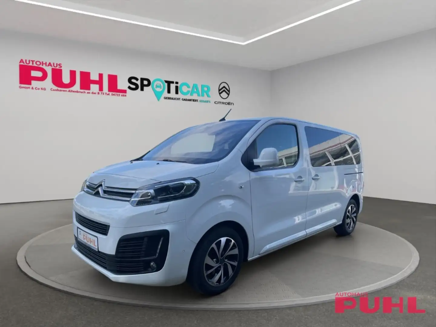 Citroen Spacetourer Shine M Panoramadach  Leder-Massagesitze Xenon ACC Blanc - 2