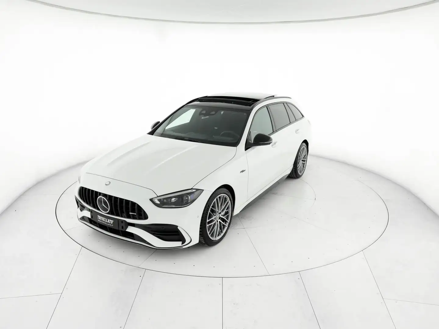 Mercedes-Benz C 43 AMG c sw amg 43 mhev premium plus 4matic 422cv auto Blanc - 1