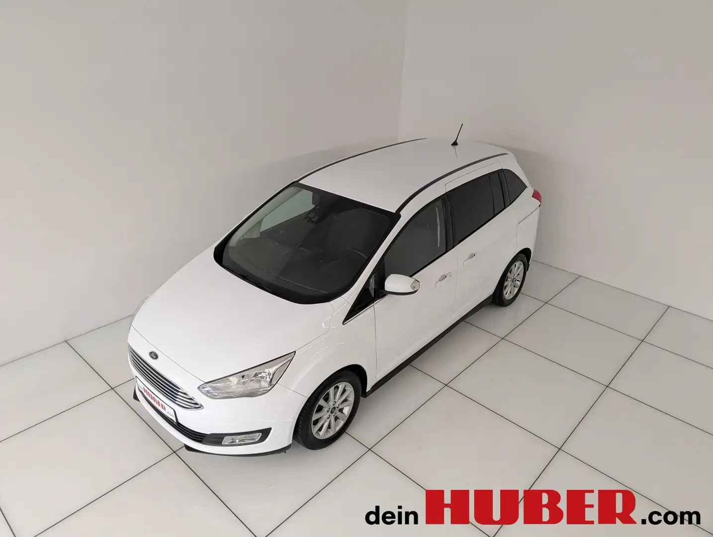 Ford Grand C-Max Titanium 1,0 EcoBo Blanc - 2