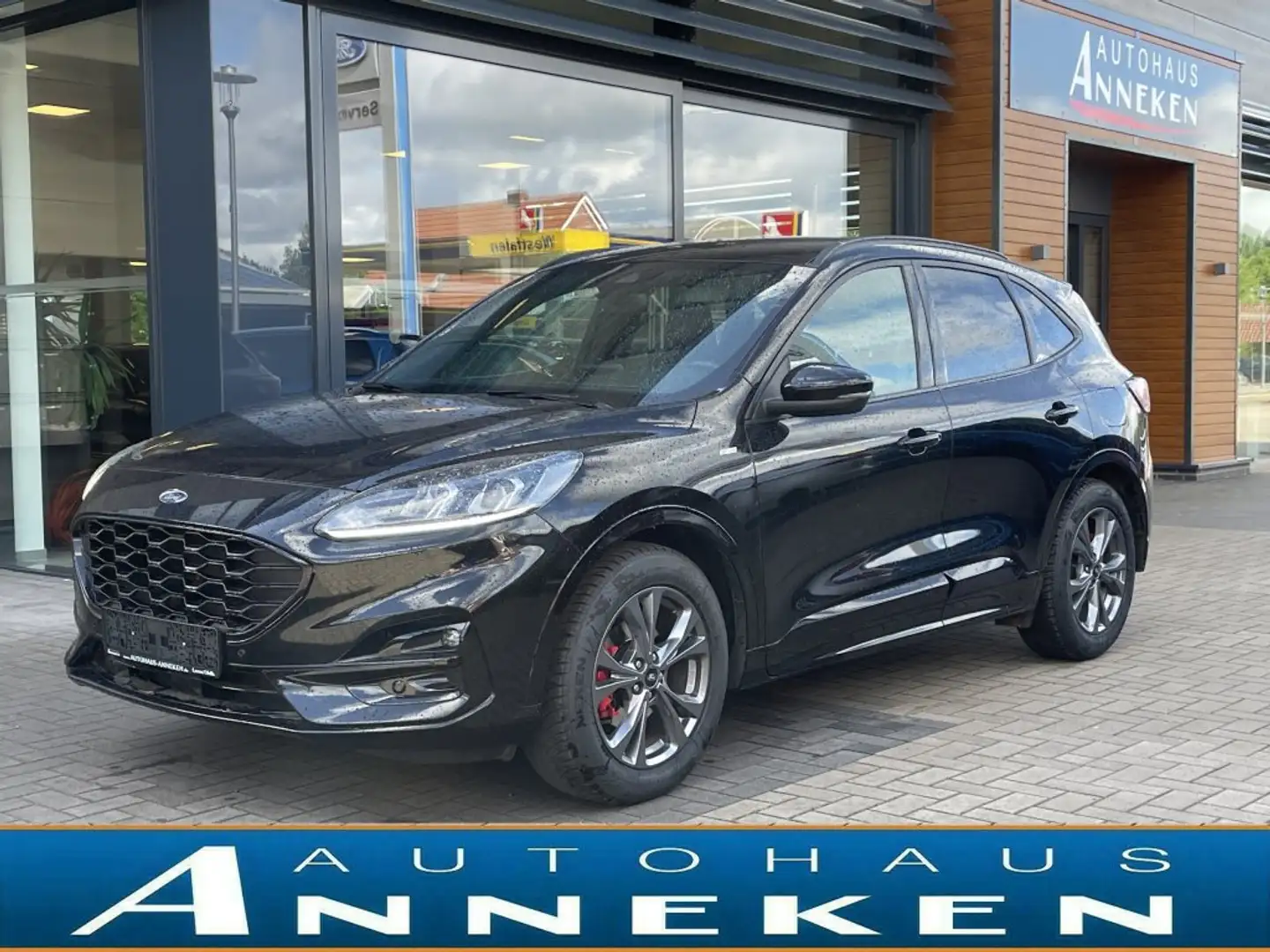 Ford Kuga EcoBlue ST-Line*Navi*LED*Sitzhzg*AHK*Autom. Noir - 1